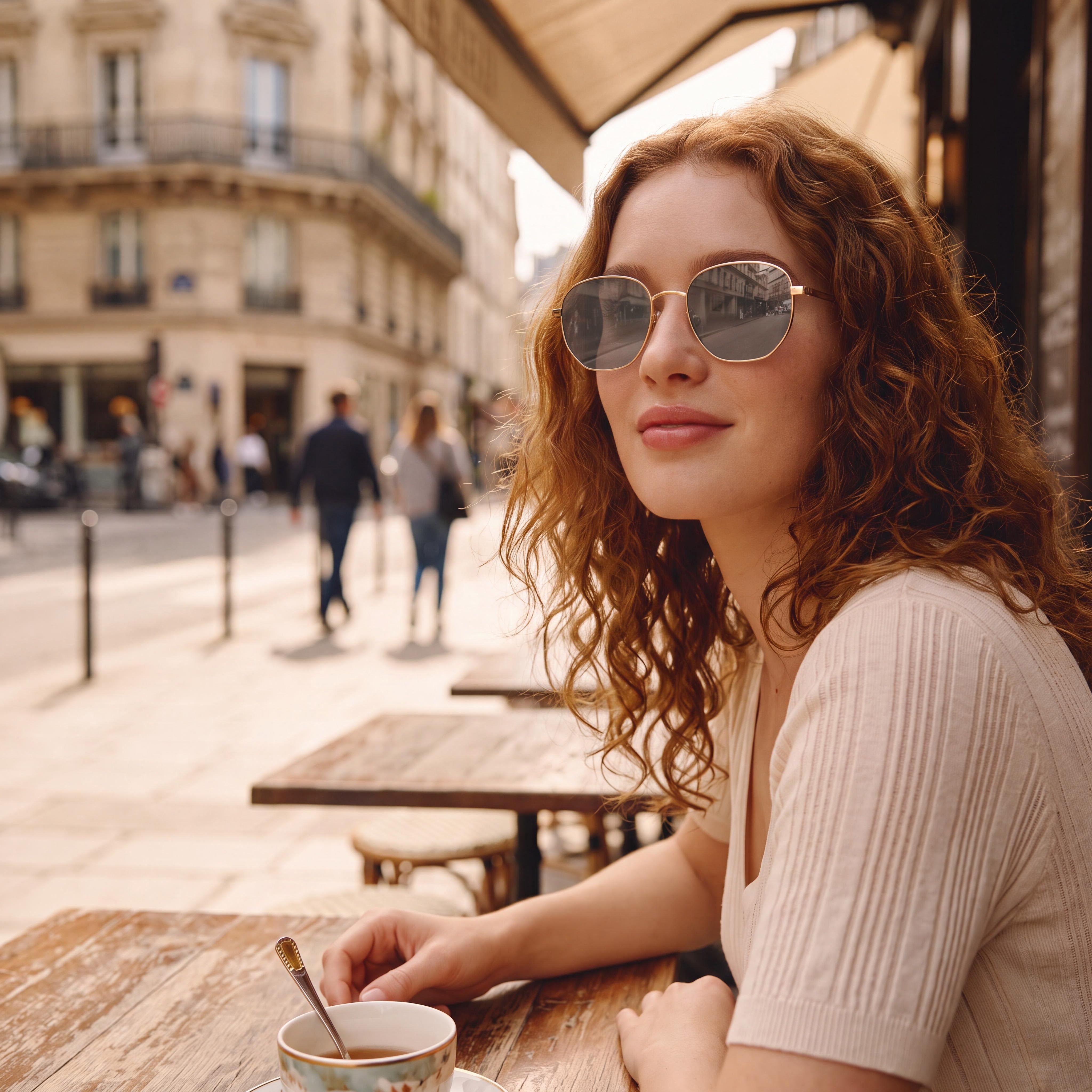 QUAY AUSTRALIA Big Time Unisex Gold Smoke Plastic Frame Smoke Polarized UV Protection Sunglasses 142mm, Photo 5