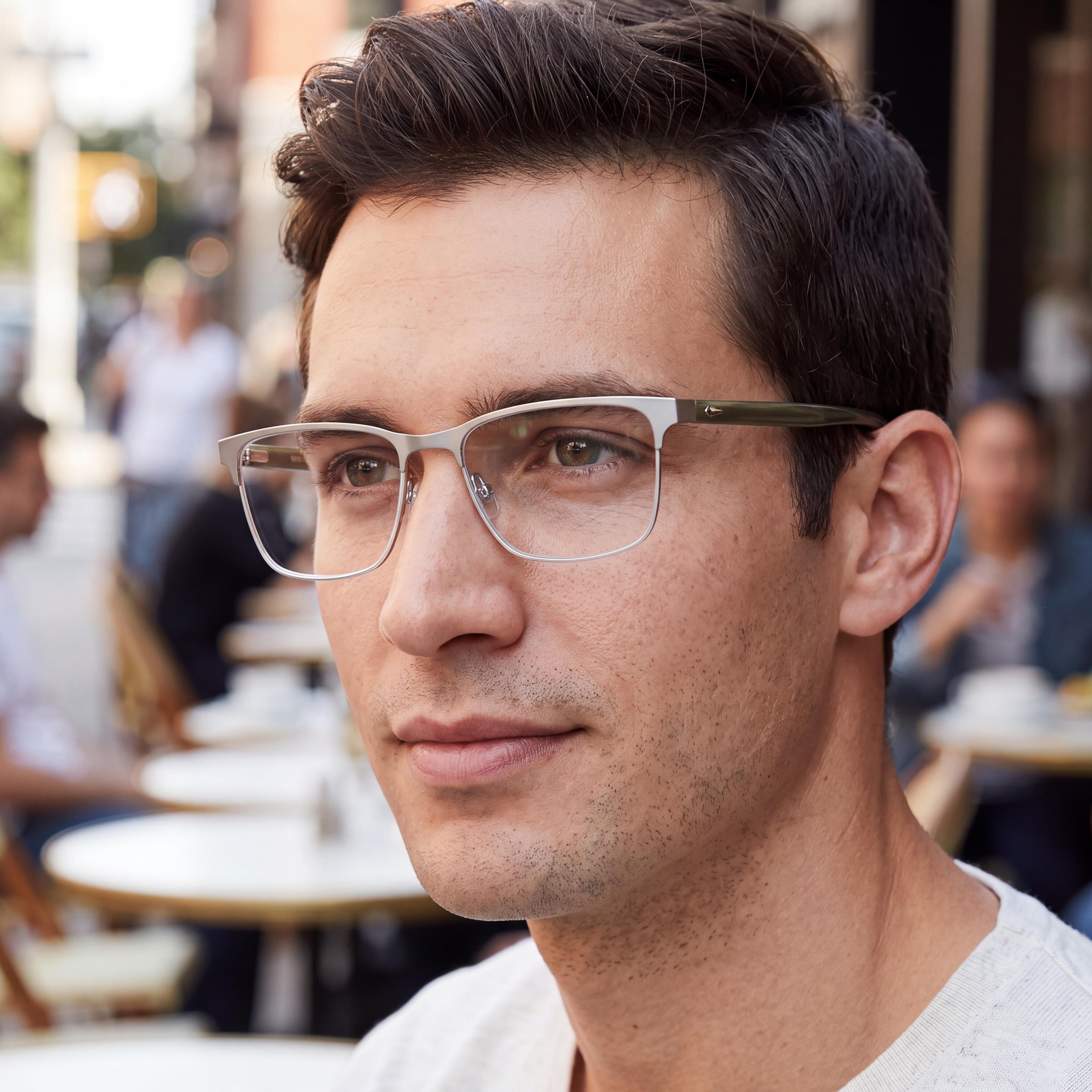 Rag & bone Rnb7051/g Casual Men’s Alloy Steel Dark Ruthenium 54mm Sunglasses, Photo 3