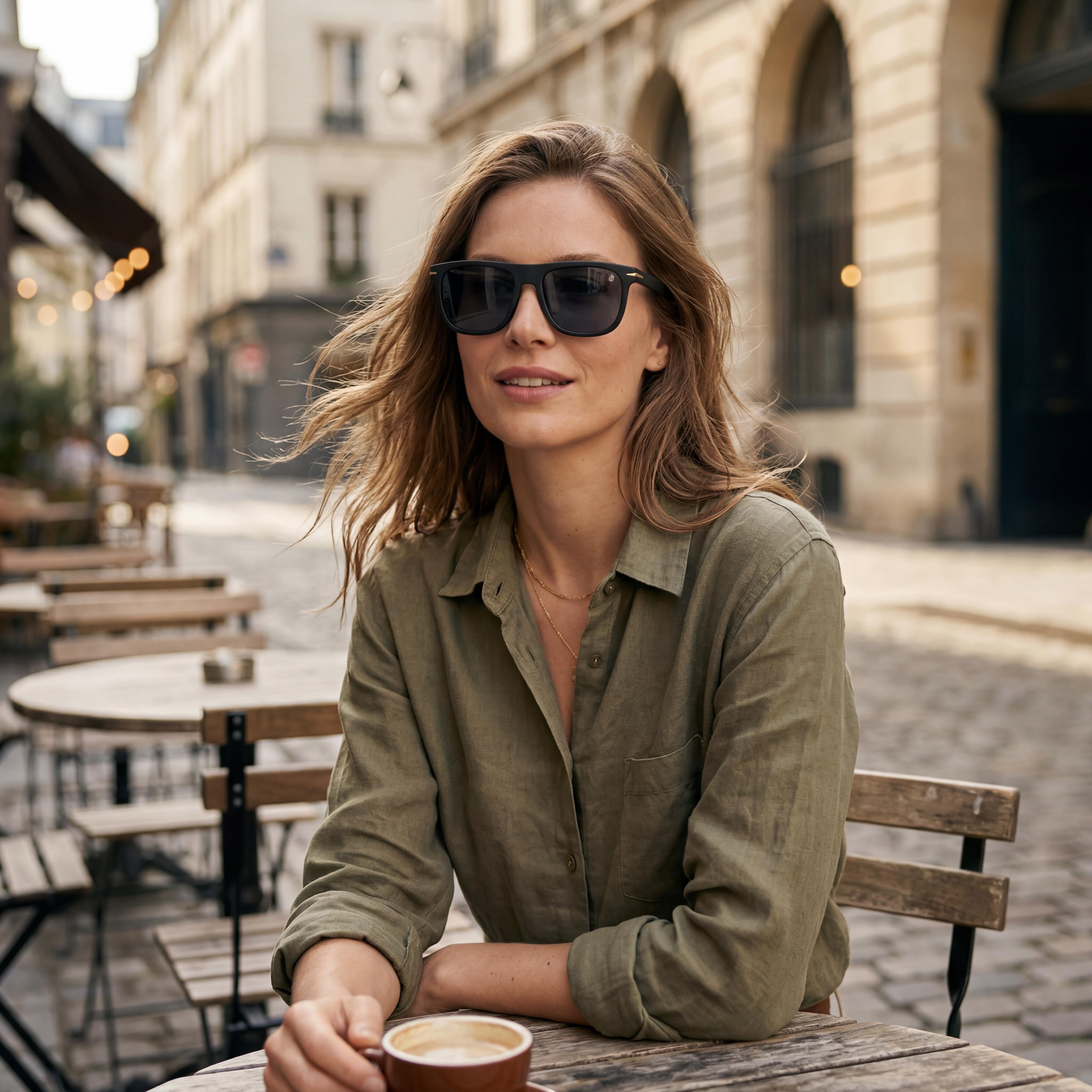 David Beckham Db 7111/S Women's Matte Black Gold Acetate Frame Grey Non- 56mm, Photo 5