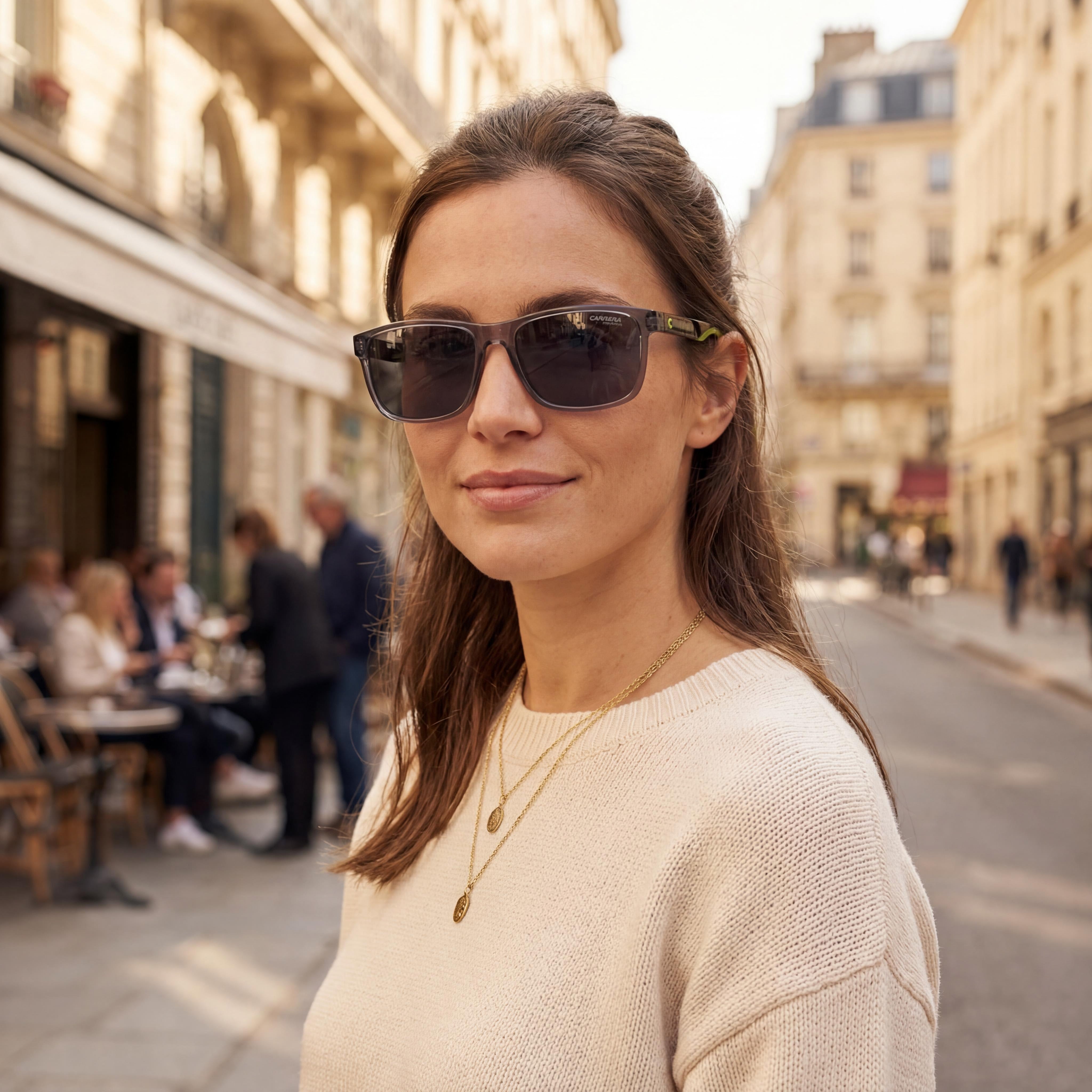 Carrera Casual Unisex Grey Green Polyamide Frame Grey Lens UV Protection Non-Polarized Sunglasses 54mm, Photo 6