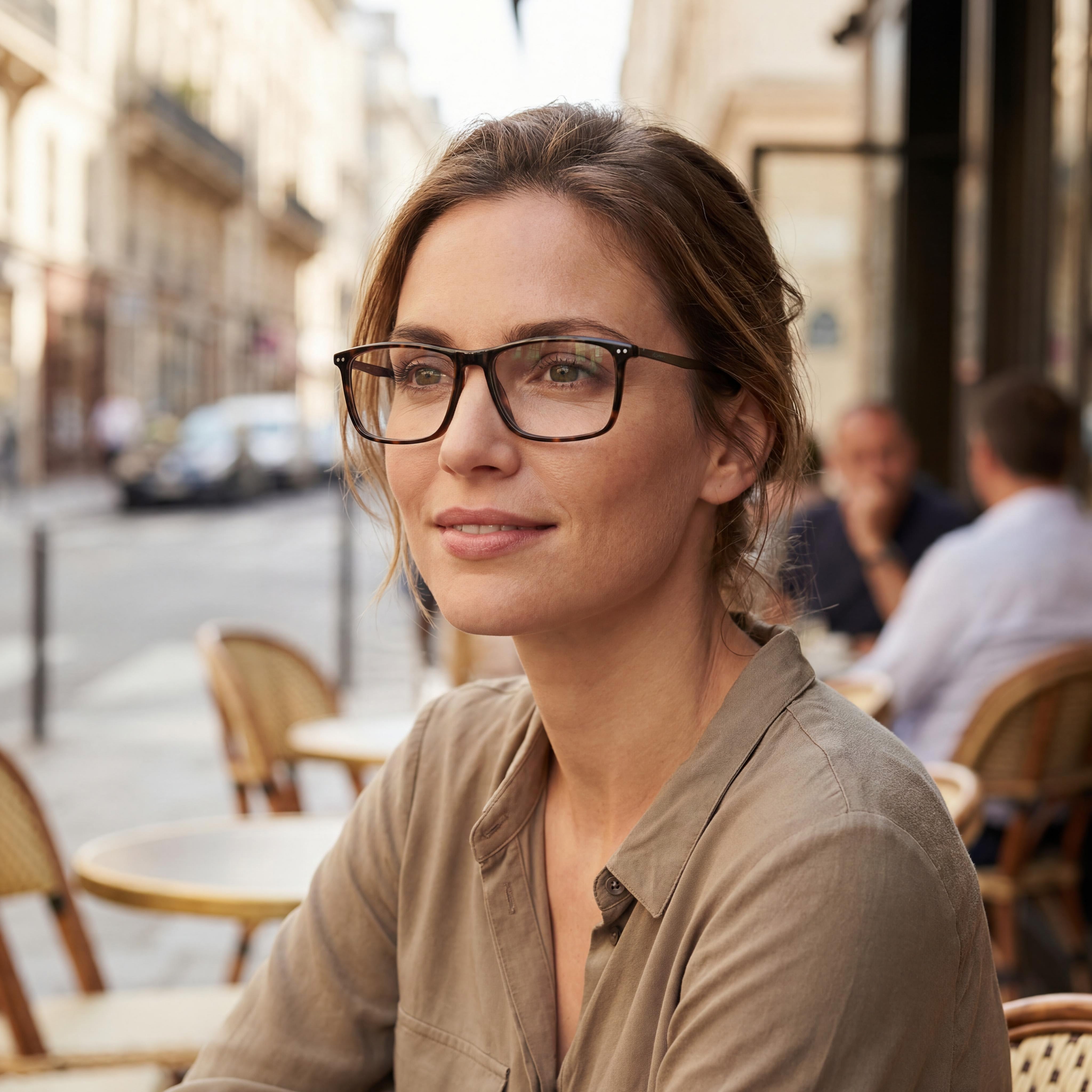Carrera 8866 Havana Rectangle Eyeglasses for Men, 54mm, Photo 6