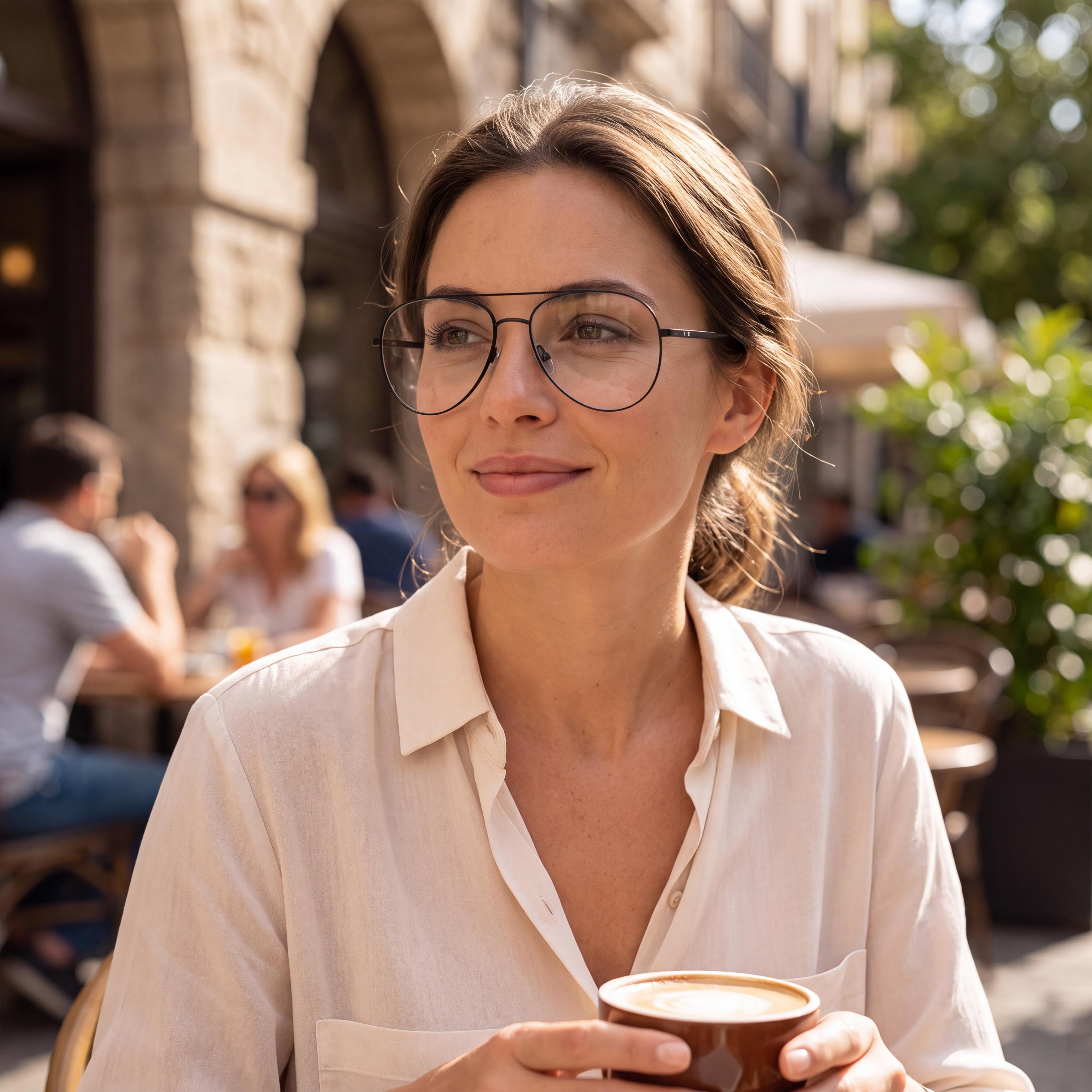 Gafas Isabel Marant para mujer, montura multicolor, 57 mm, lentes de demostración transparentes, aptas para prescripción, Photo 6