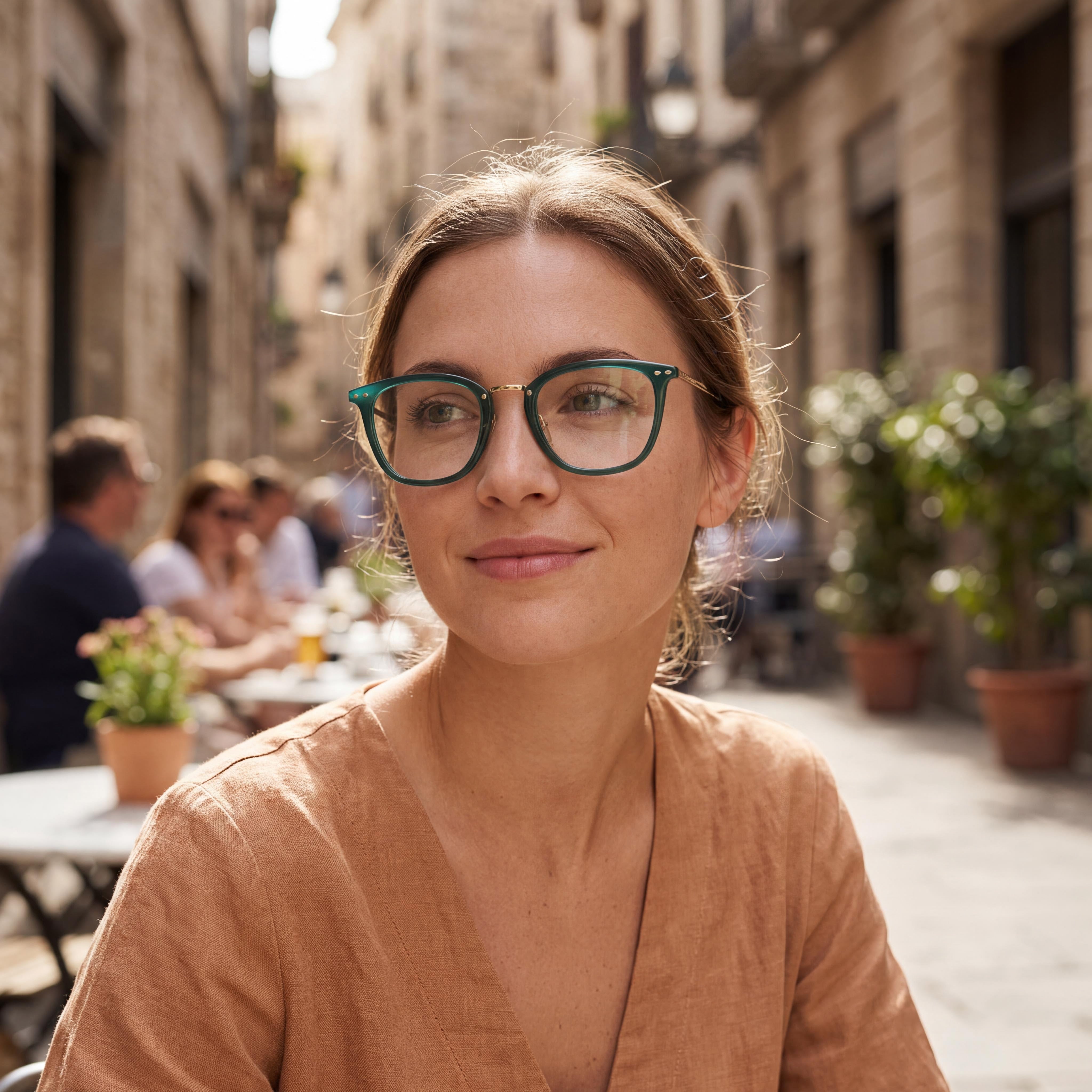 Isabel Marant Modern Im 0045 Unisex Gold Green Frame Polycarbonate Lens Sunglasses 50-21-150mm, Photo 5