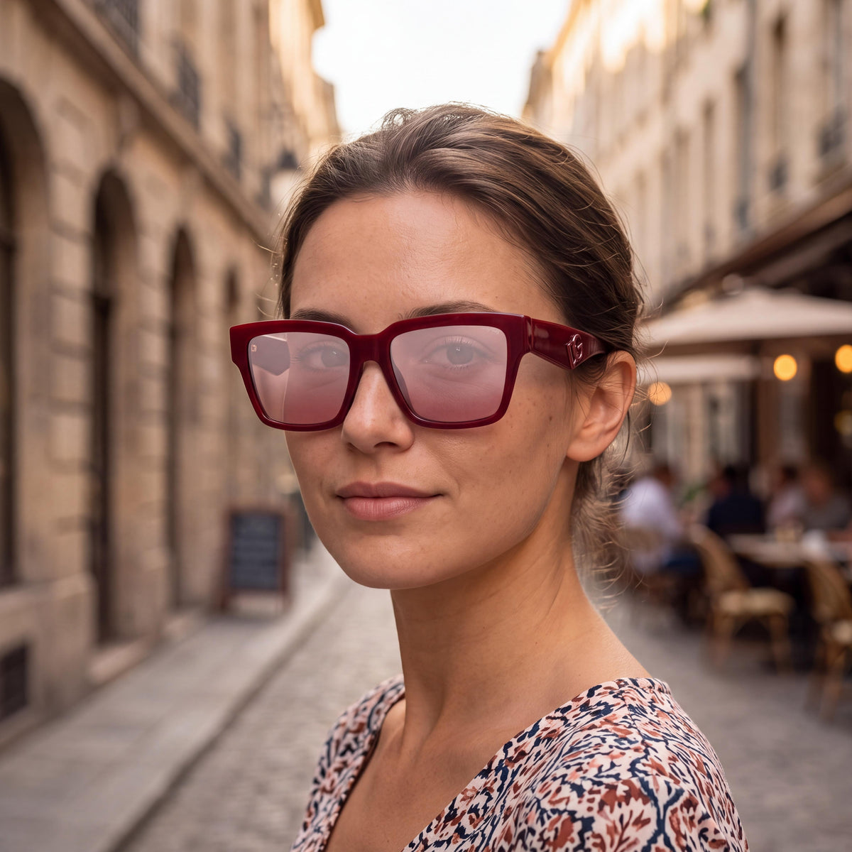 Dolce & Gabbana 0DG4436 55 30917E Unisex Multi-coloured Acetate Frame Pink Mirror Silver Gradient Lenses UV 55mm, Photo 6