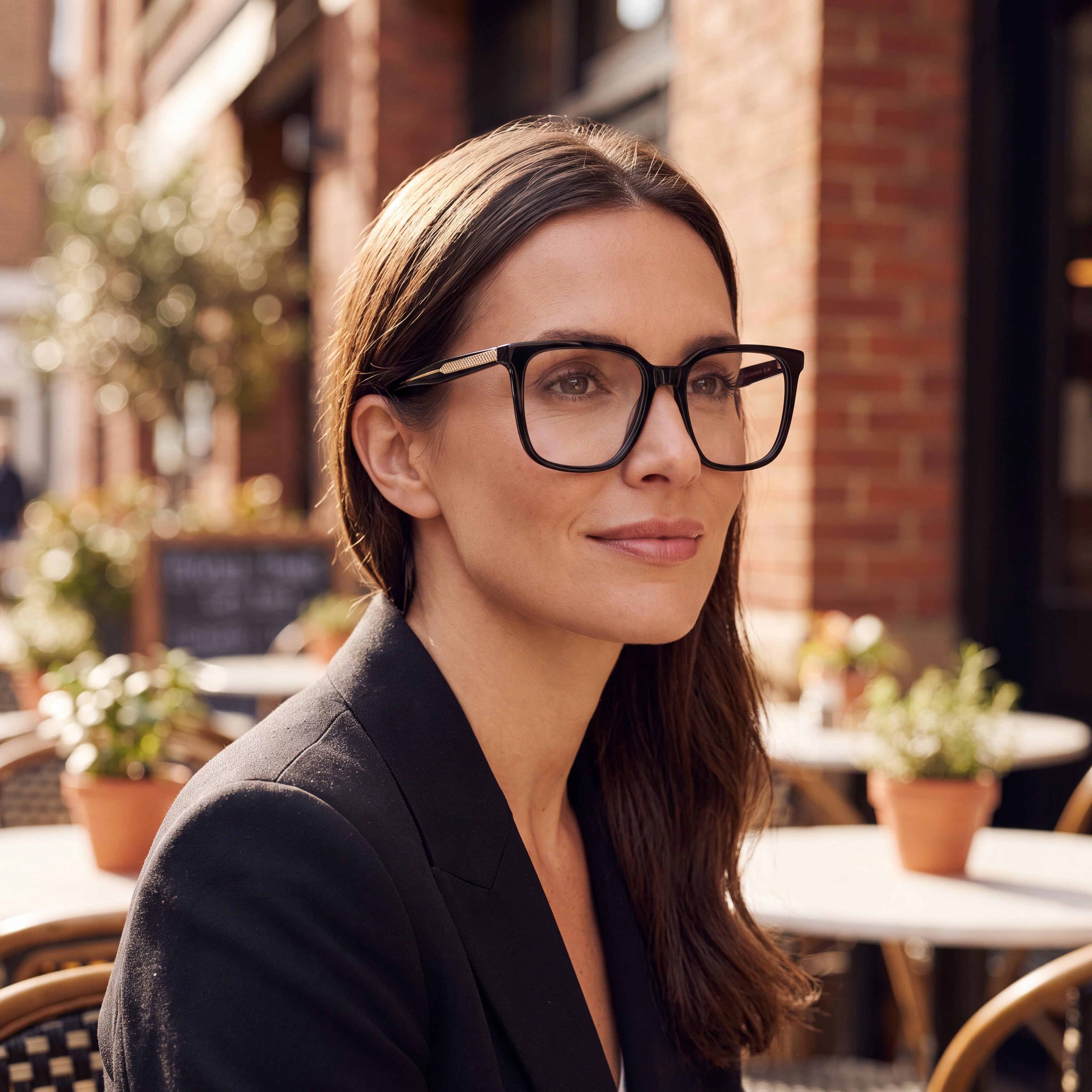 Gafas de vista Victoria Beckham Vb2673 para mujer, color negro, talla 54, Photo 6