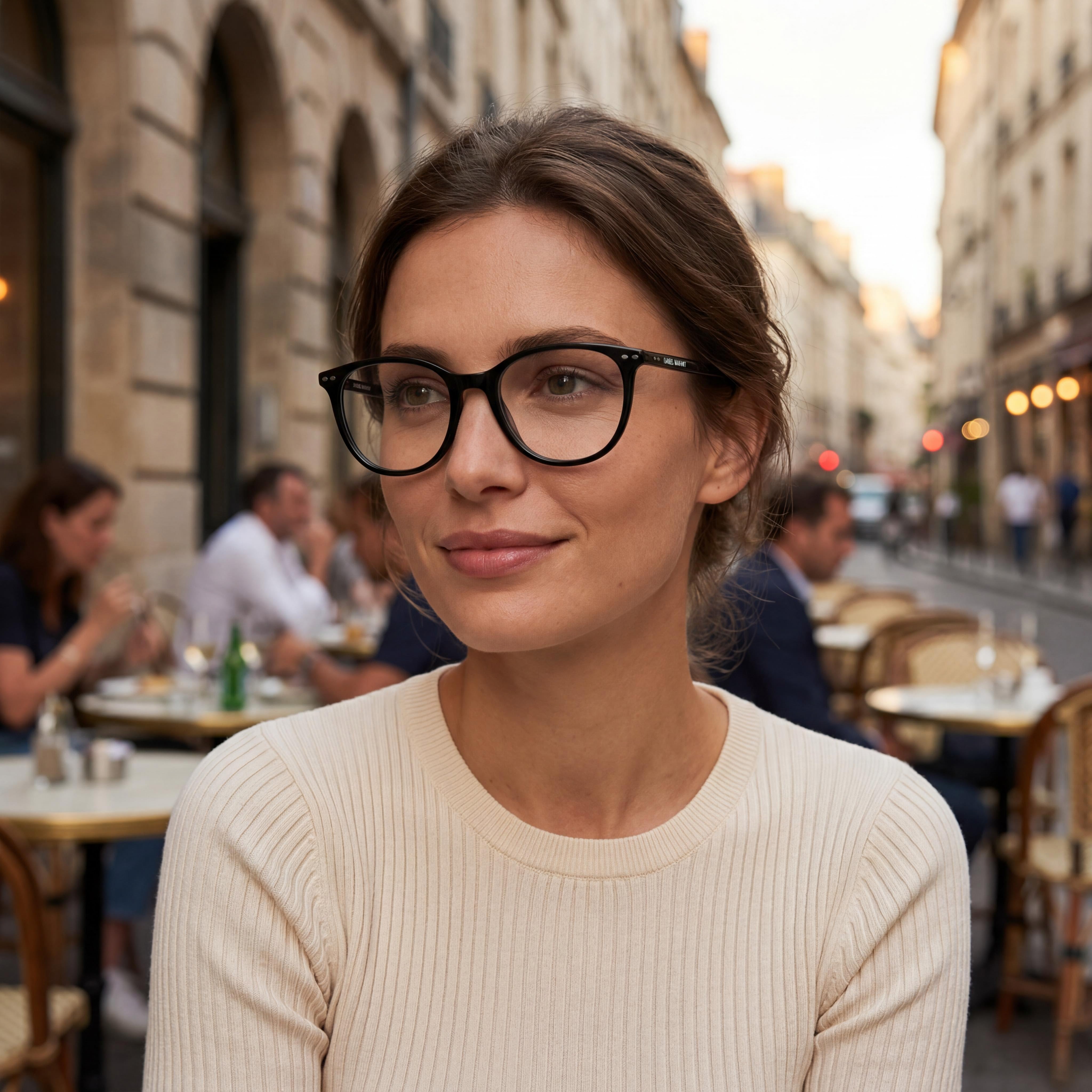 Isabel Marant Modern Unisex Black Acetate Frame Polycarbonate Lens Sunglasses Lens Width 51mm, Photo 4