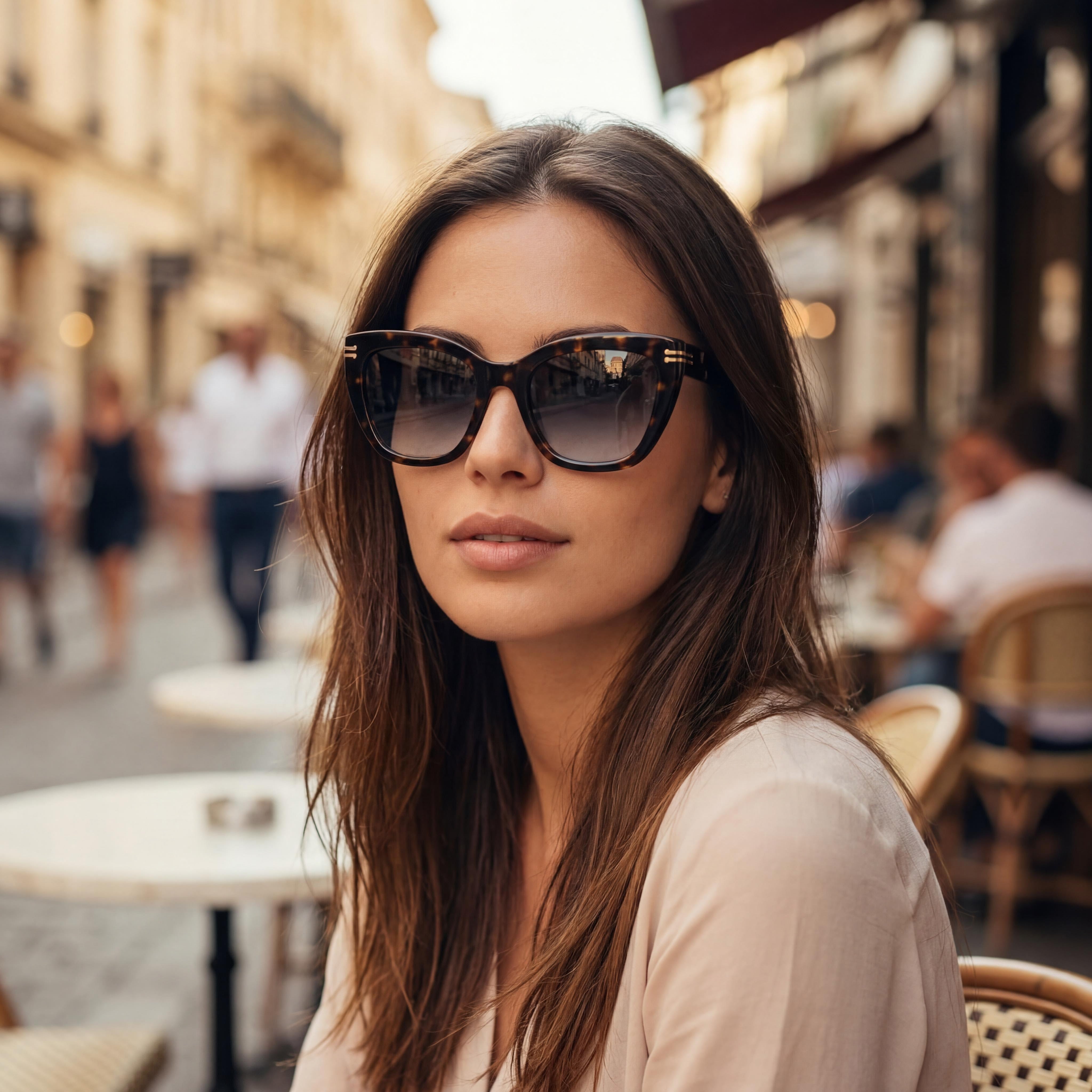 Gafas de sol rectangulares Marc Jacobs MJ 1070/S Havana para mujer, 53 mm, Photo 3