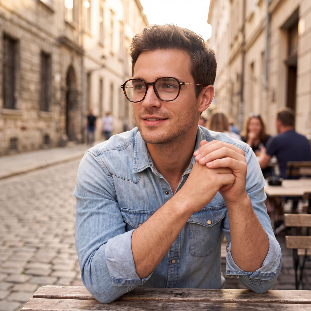 Carrera Carrera 2044t Gafas de hombre modernas de propionato, montura roja Habana, lentes de policarbonato 50mm, Photo 6
