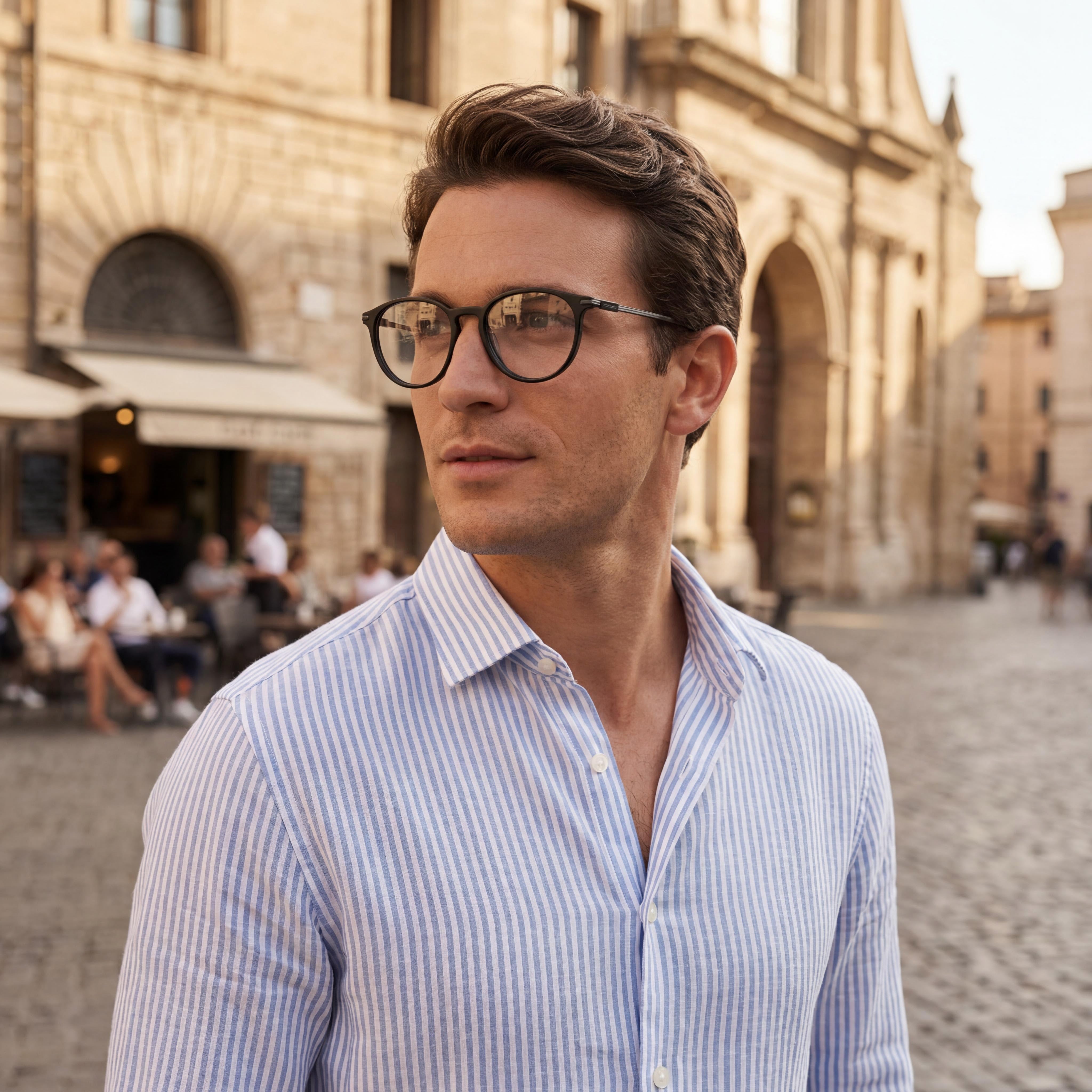 Salvatore Ferragamo Sf2976 Gafas para Hombre con Montura INYECTADA Multicolor y Cristales de Policarbonato 51mm, Photo 5
