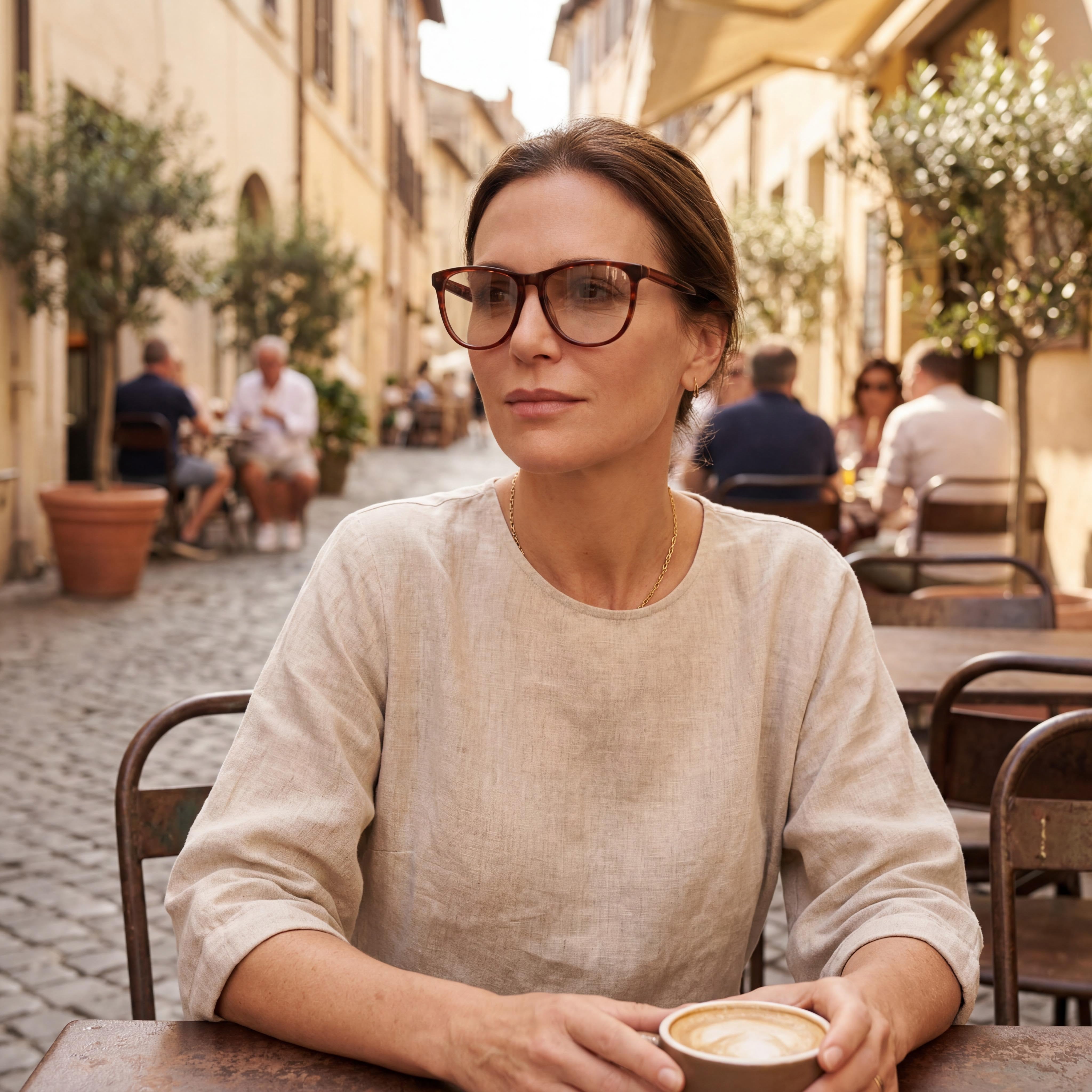 Gafas de sol Victoria Beckham Vb2672 para mujer, con montura de rayas rojas, graduadas, 56-15-140, Photo 4