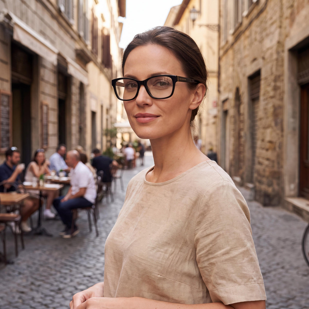 Tommy Hilfiger TH 1779 Women's Sunglasses, Havana Plastic Frame with Polycarbonate Lenses 53mm, Photo 3