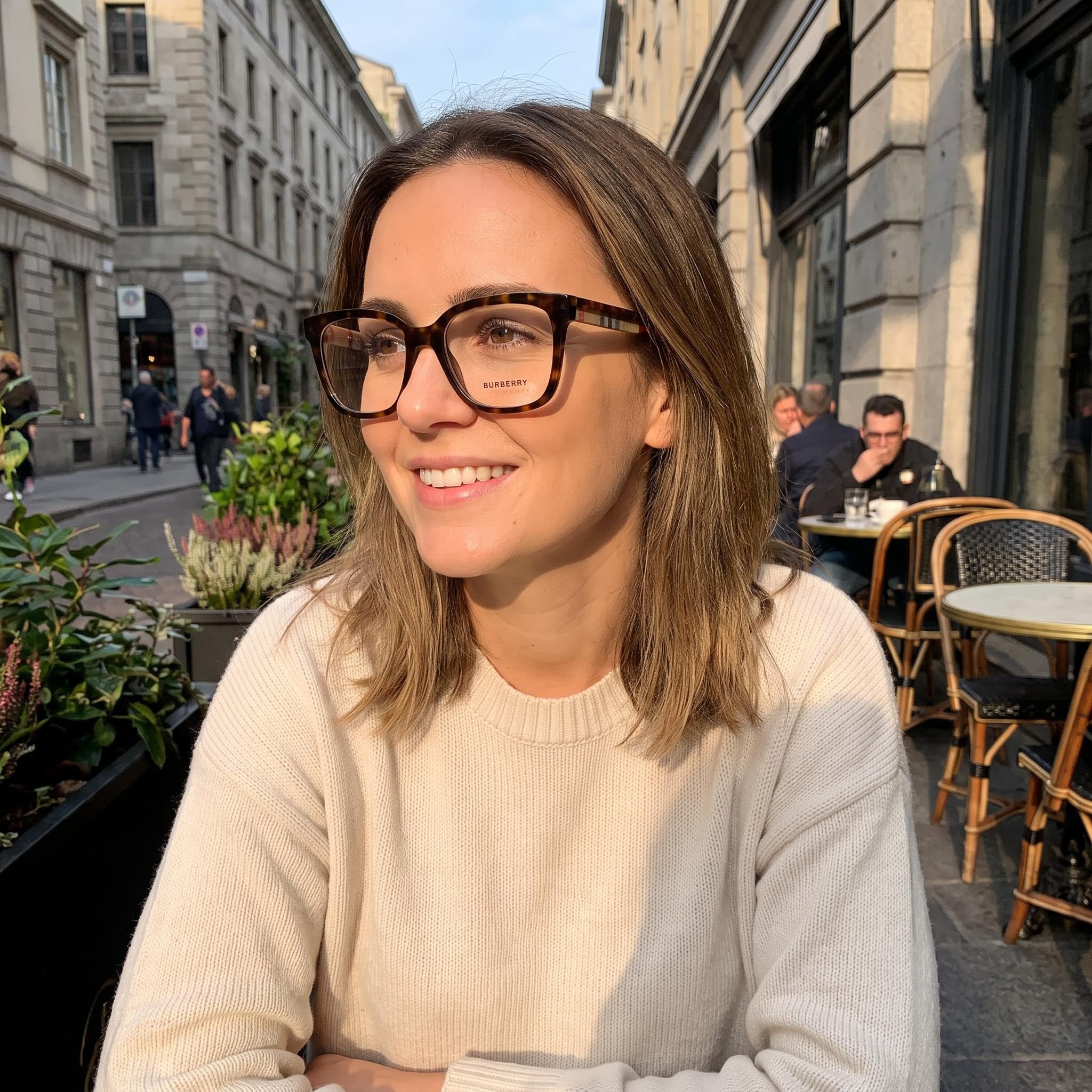 BURBERRY Be 2347 Women's Plastic Dark Havana Optical Eyeglasses Frame 52mm Lens 19mm Bridge 140mm Temple, Photo 6