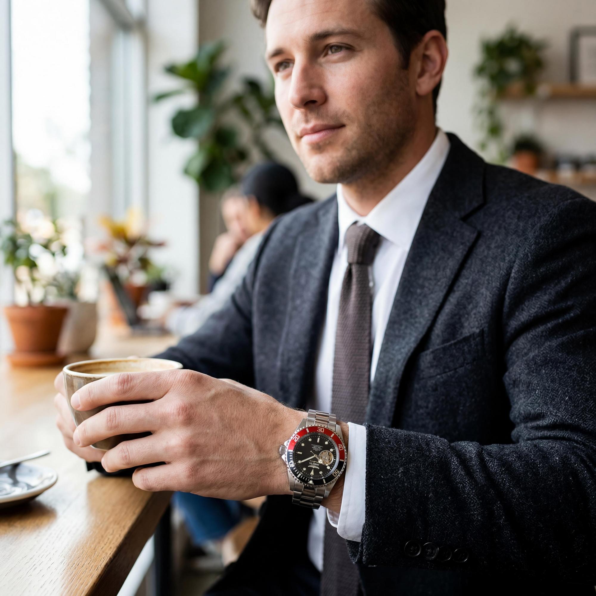 Reloj automático de buceo Invicta para hombre, de acero inoxidable, de 40 mm, caja plateada, movimiento japonés, esfera luminosa y corona atornillada., Photo 4
