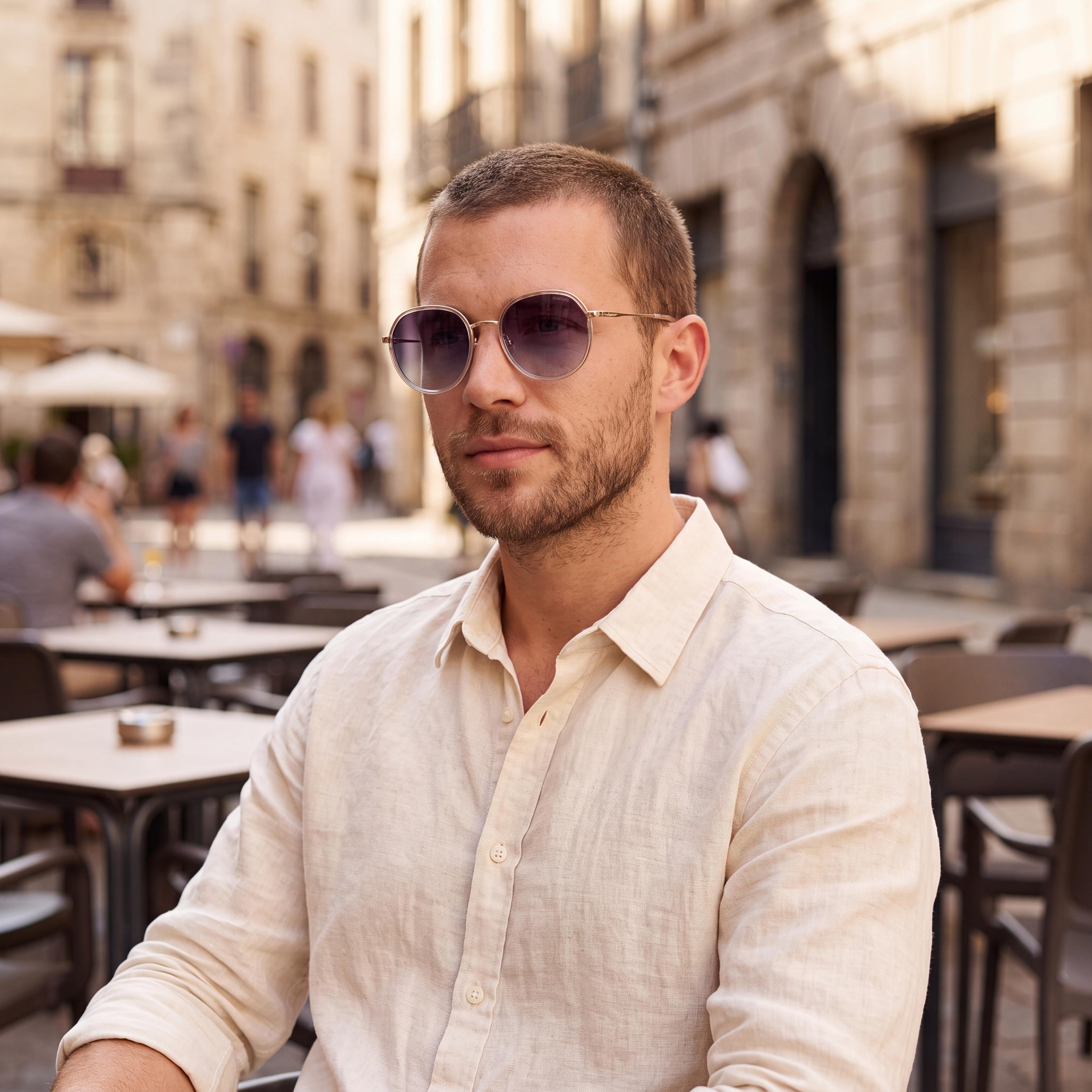 Polaroid Essential Men’s Ruthenium Stainless Steel UV Protection Sunglasses 55mm, Photo 6