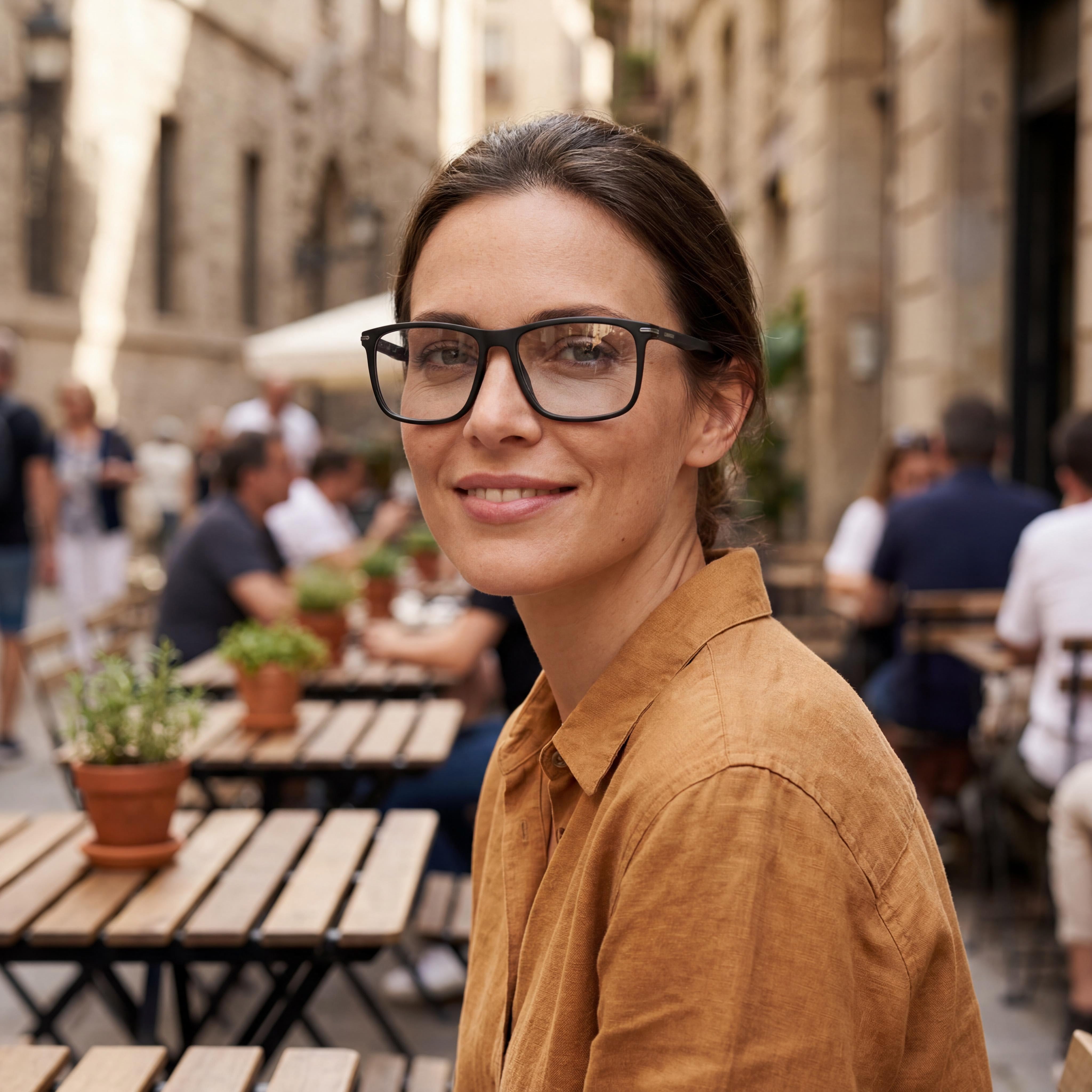 Carrera Carrera 286 Matte Black Plastic Frame Eyeglasses for Men and Women 54-15-145mm with Protective Case, Photo 5
