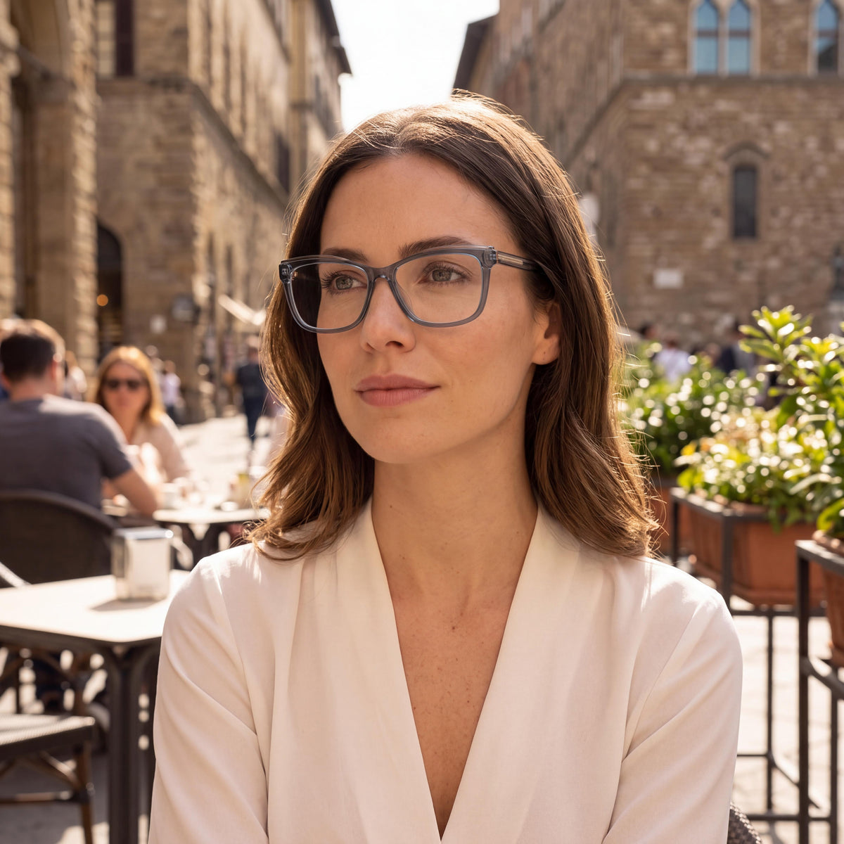 Carolina Herrera 0208 Women’s Casual Acetate Frame Optical Glasses with Clear Lens 53-14-140, Photo 5