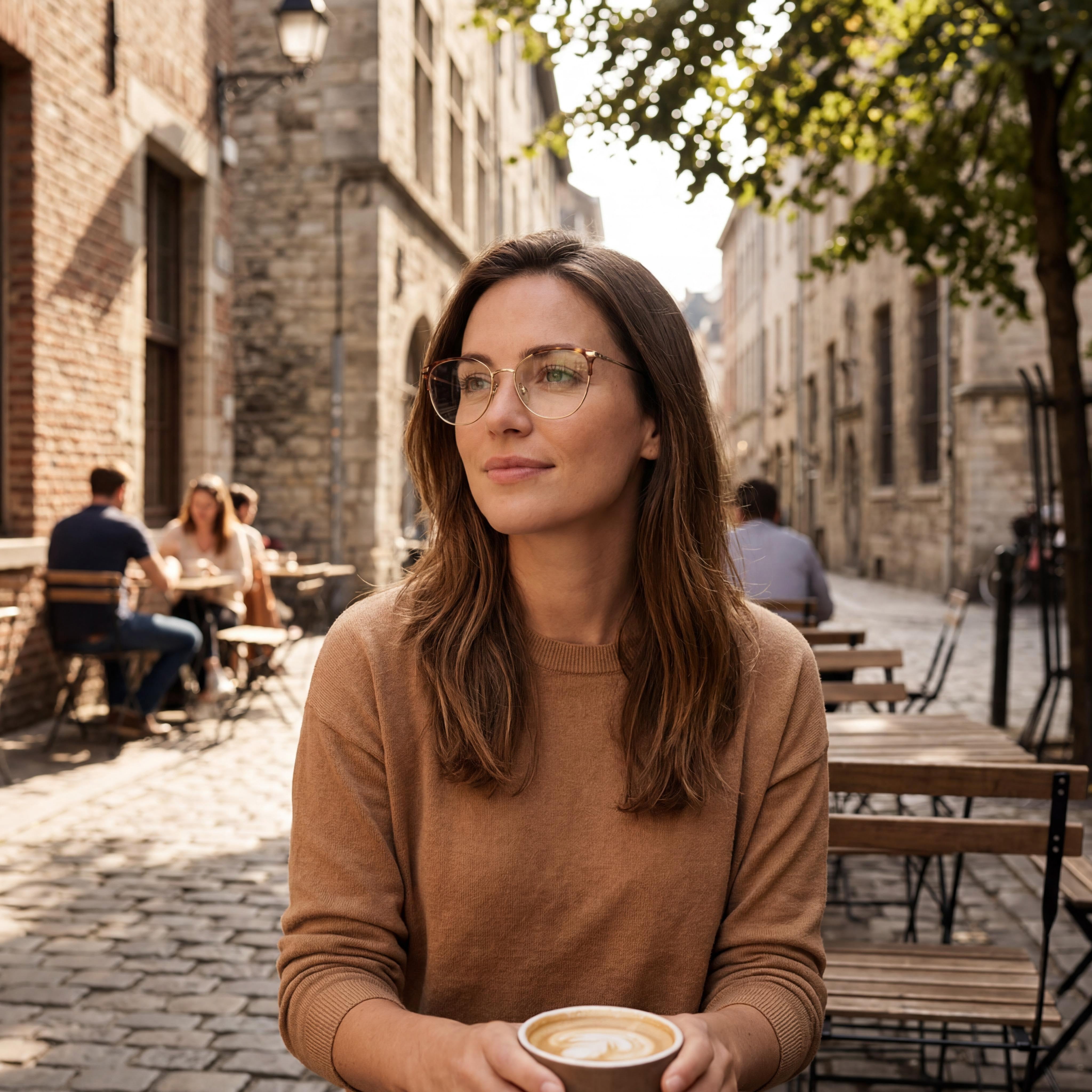 Gafas Levi's Modern para Mujer con Montura Dorada Havana, Lentes de Policarbonato y un Ancho de Lente de 52 mm, Photo 6