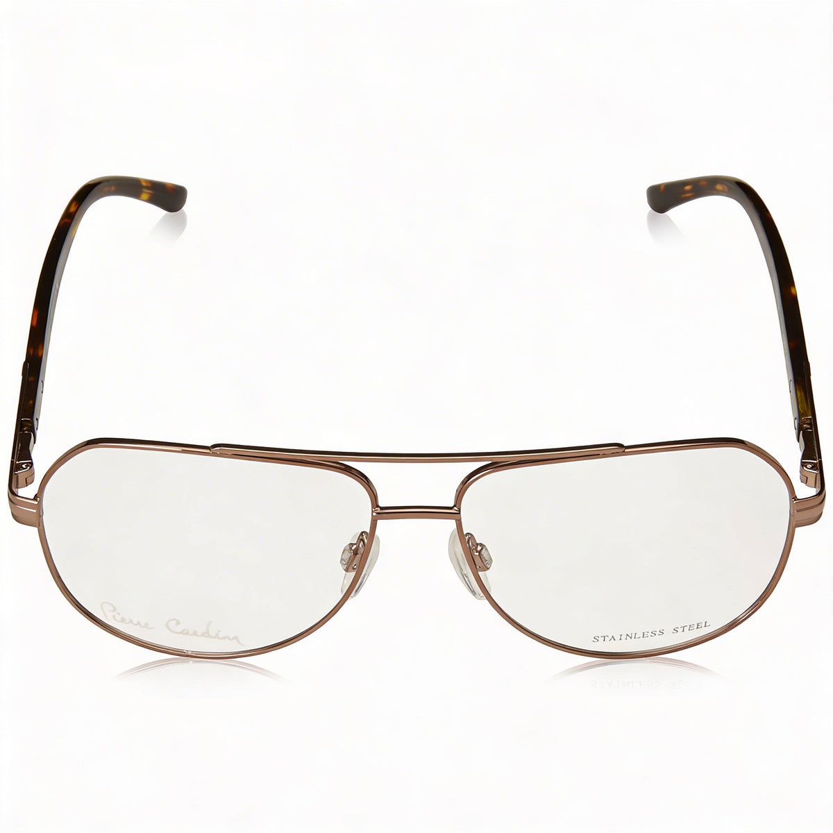 Pierre Cardin P.C. 6844 Bronze Aviator Eyeglasses for Men, Metal, Photo 2