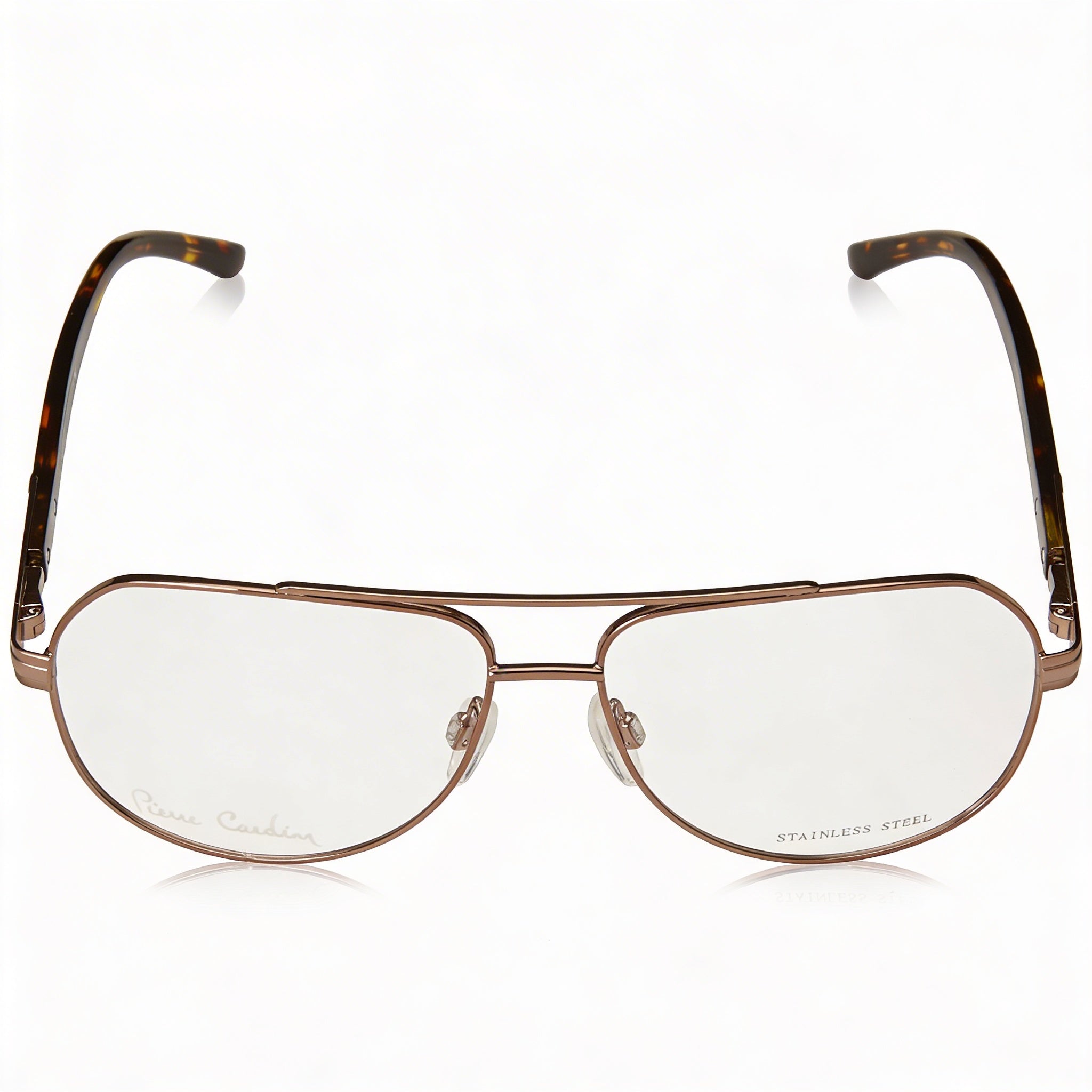 Pierre Cardin P.C. 6844 Bronze Rectangle Eyeglasses for Men, Photo 2