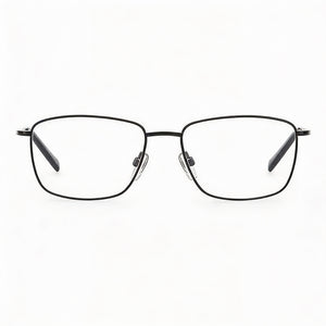 Pierre Cardin P.C. 6868 Rectangle Eyeglasses Unisex — front view, Titanium