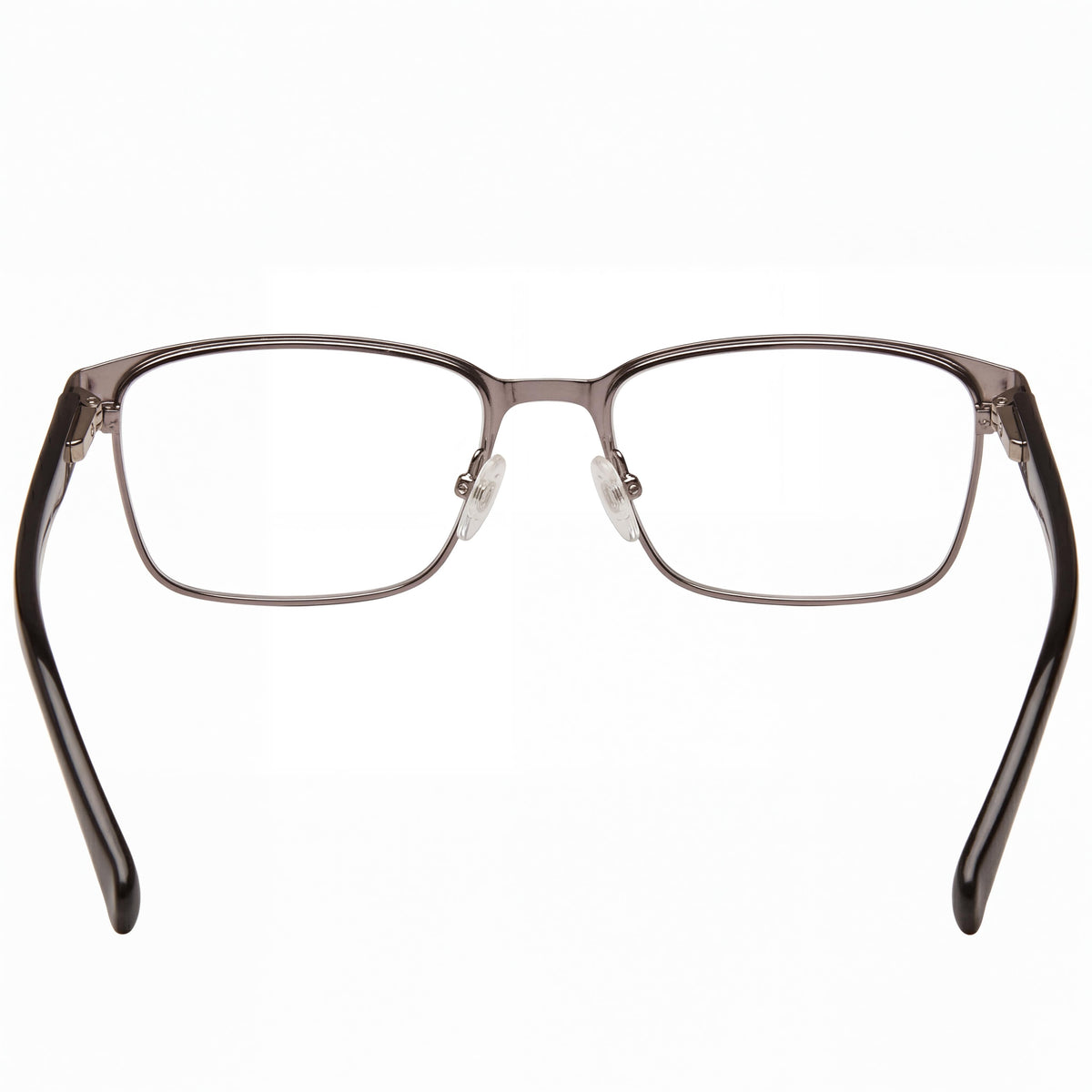 Pierre Cardin Ruthenium Rectangle Eyeglasses Unisex, Alloy Steel 56mm, Photo 3