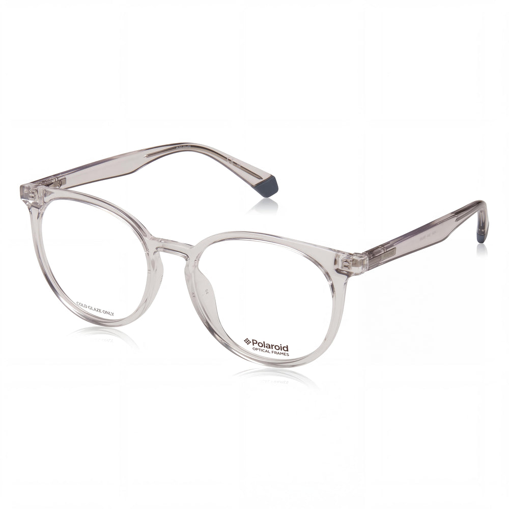 Polaroid 103199 Crystal Round Eyeglasses Unisex, Propionate frame