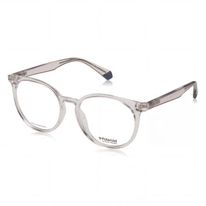 Polaroid 103199 Crystal Round Eyeglasses Unisex, Propionate frame