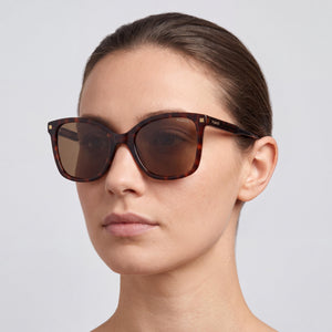 Polaroid 205712 Havana Sunglasses Women — lifestyle wear, Lifestyle accessory for sunny weather