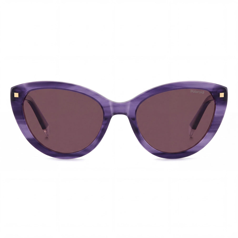 Polaroid 4175/S/X Cat Eye Sunglasses for Women — front view, Acetate frame