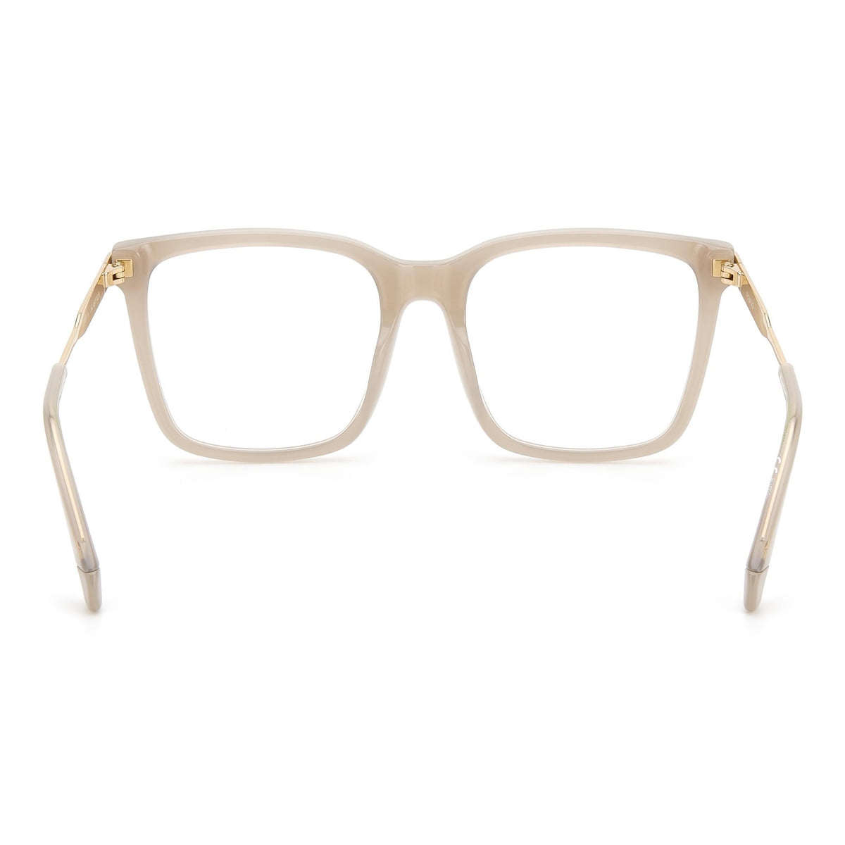 Polaroid Beige Square Eyeglasses for Women, Eco Polyamide 53mm, Photo 4