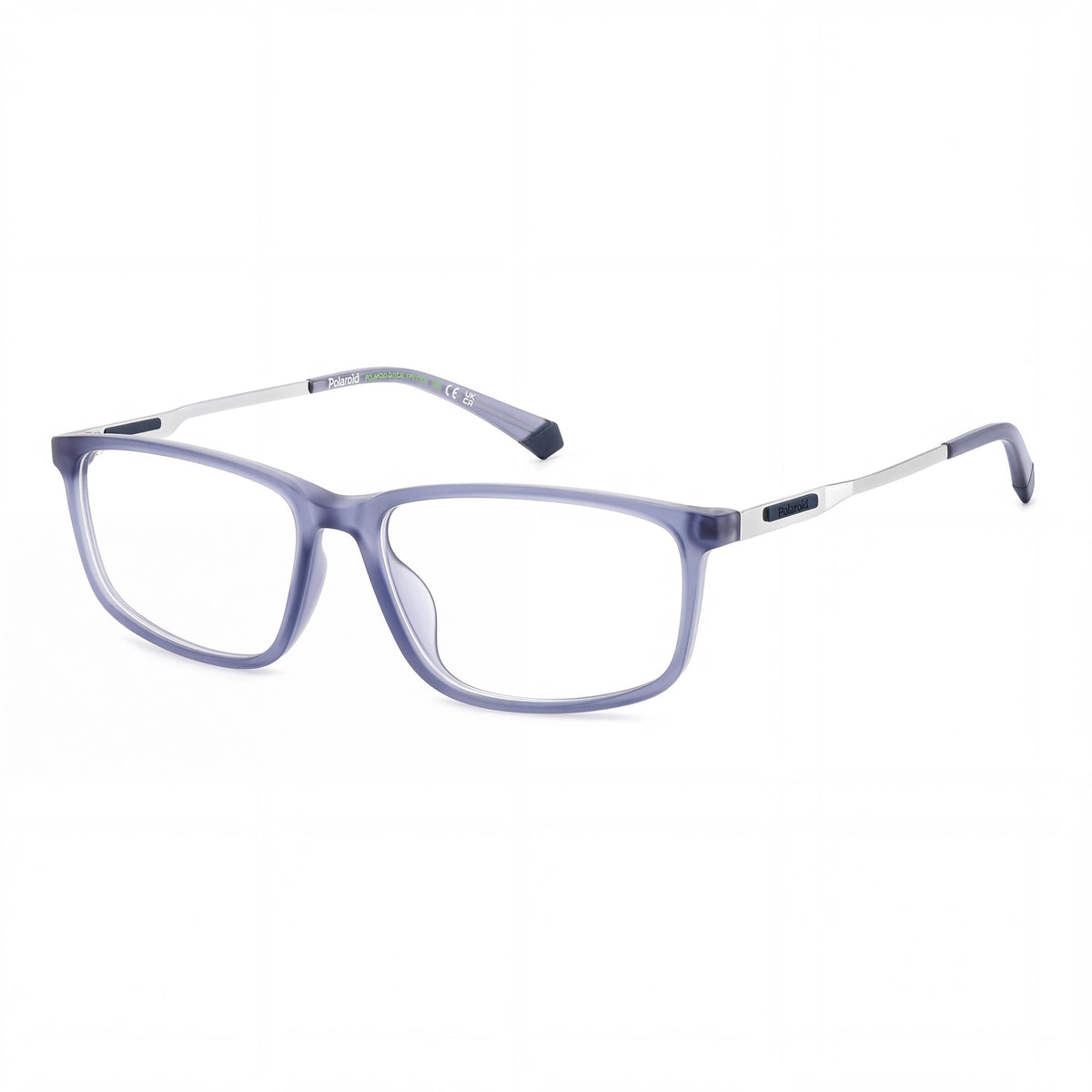 Gafas de Sol Polaroid Casual para Hombre de Poliamida Ecológica No Polarizadas con Montura y Lentes Azul Mate 58mm, Photo 1
