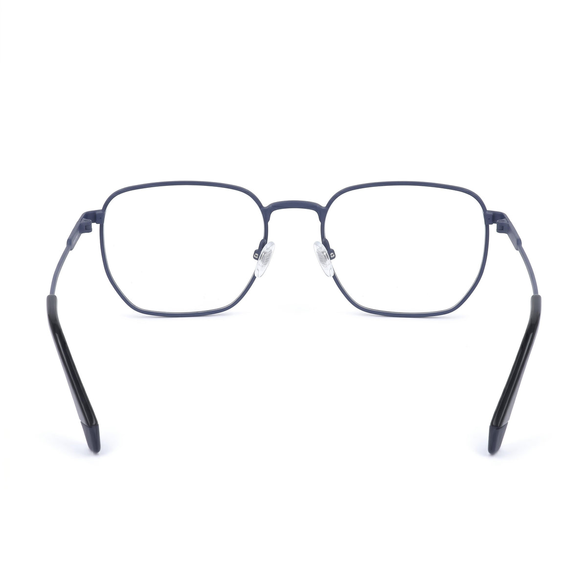 Gafas informales Polaroid para hombre, sin graduación, con montura de acetato y lentes azul mate, 54 mm de ancho de lente, Photo 3