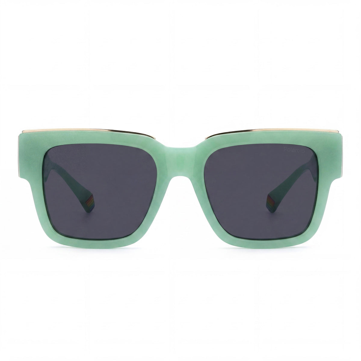 Polaroid Casual PLD 6198/S/X Green Square Sunglasses Unisex, 52mm, Photo 2