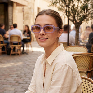 Polaroid Casual Lilac, Brown Sunglasses Women — lifestyle wear, everyday sun coverage
