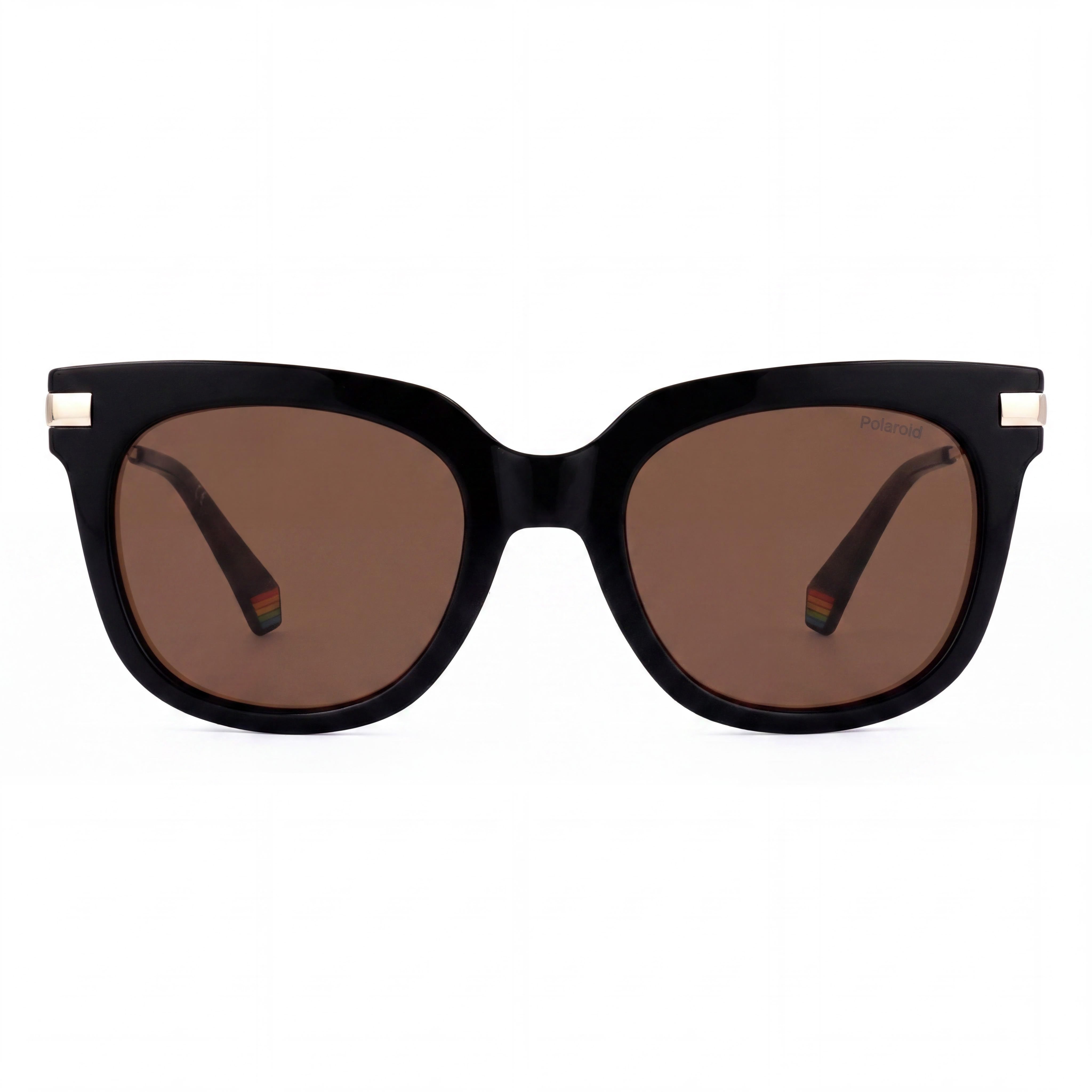 Polaroid Classic Black Cat Eye Polarized Sunglasses for Women, 51mm, Photo 2