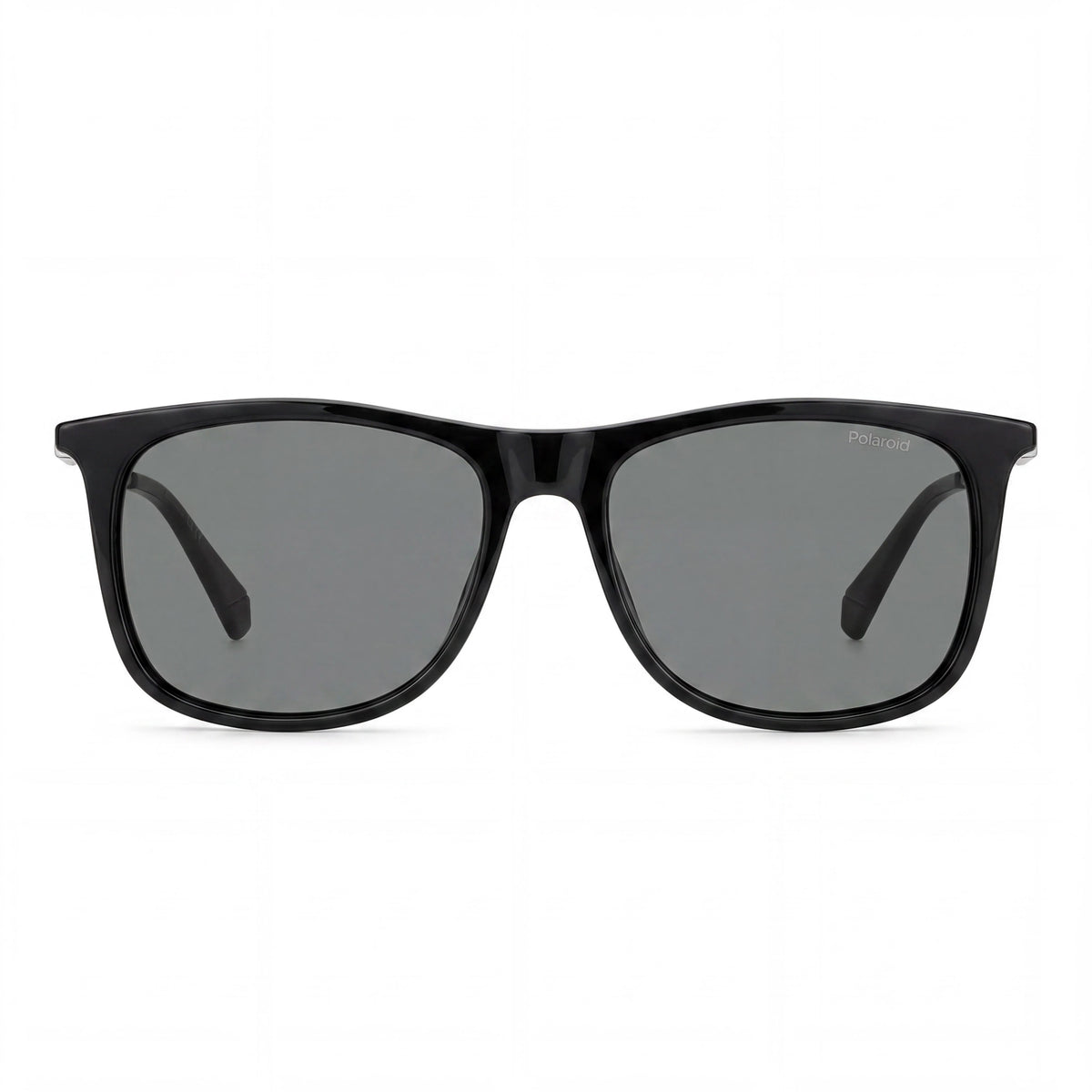 Gafas de sol Polaroid Classic 4145/S/X negras y grises, rectangulares, para mujer, 55 mm, Photo 2