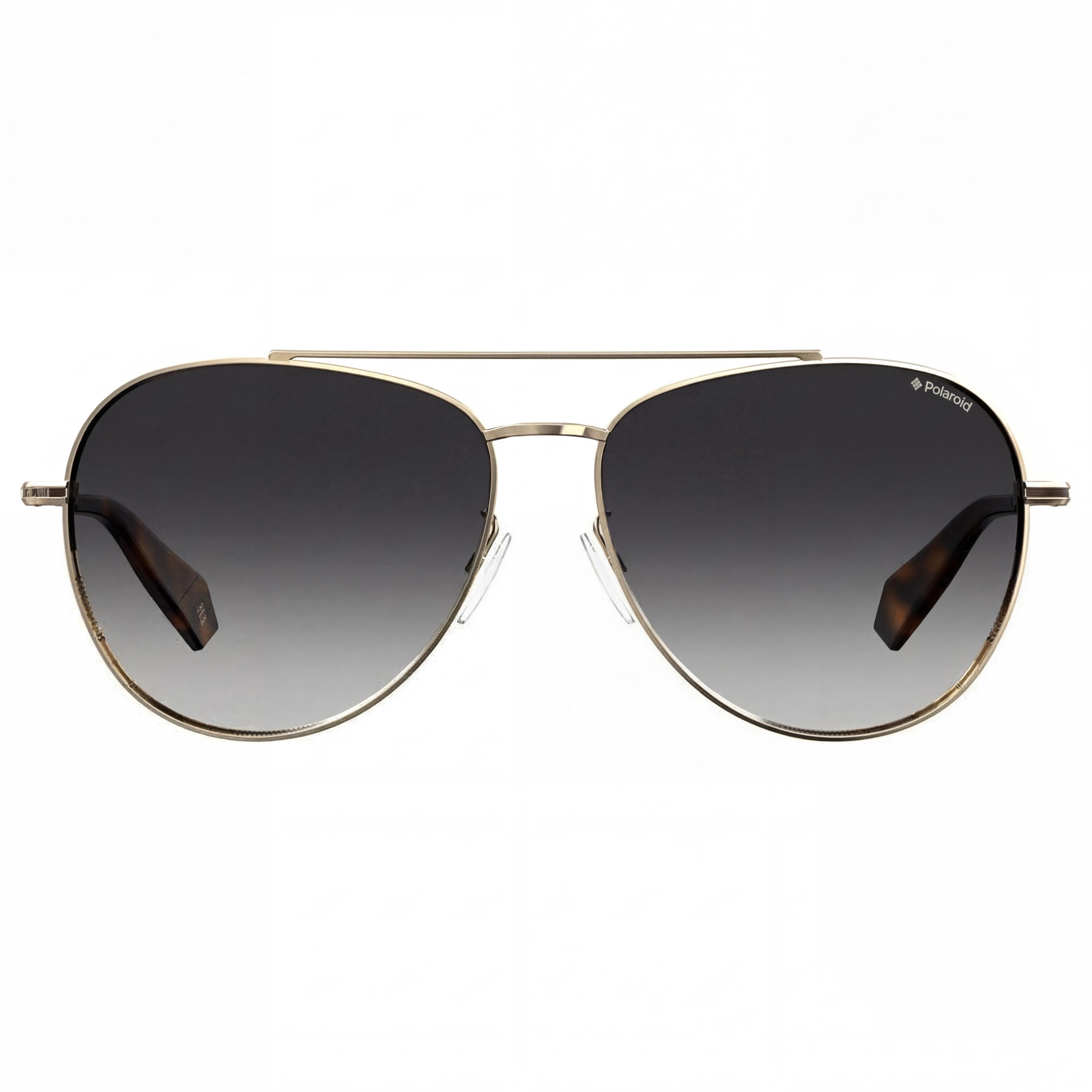 Gafas de sol polarizadas Polaroid Gold Aviator para mujer, 61 mm, Photo 2