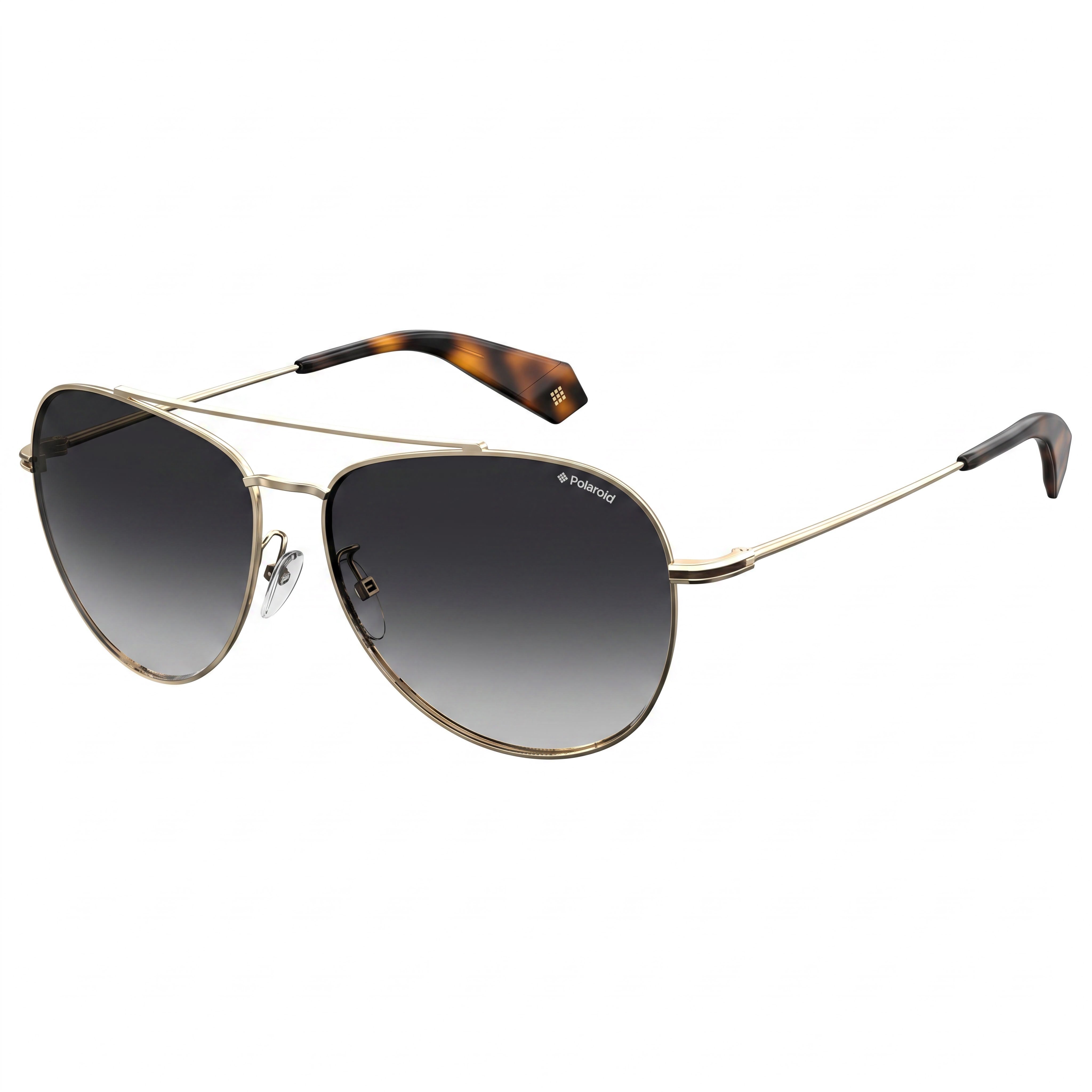 Gafas de sol polarizadas Polaroid Gold Aviator para mujer, 61 mm, Photo 1
