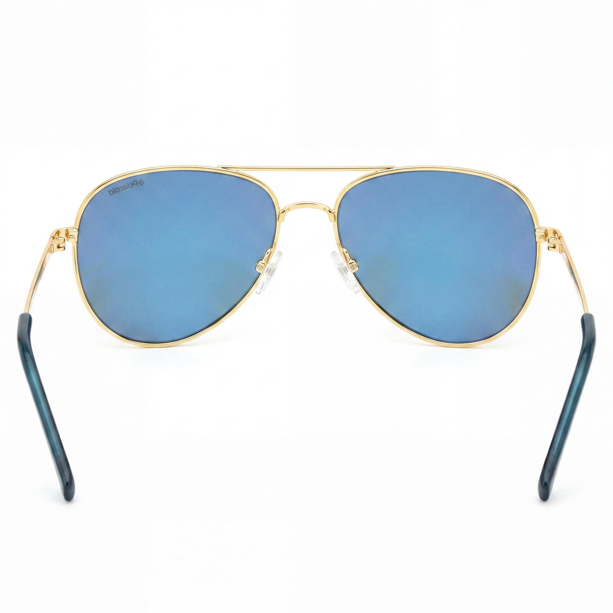 Polaroid Gold Gray Aviator Sunglasses for Men, 54mm, Photo 4