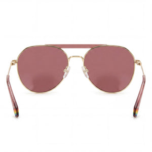 Polaroid Rectangle Sunglasses Unisex — interior view, Polarized lens detail