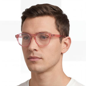 Polaroid Pink Eyeglasses Unisex — lifestyle wear, office and reading