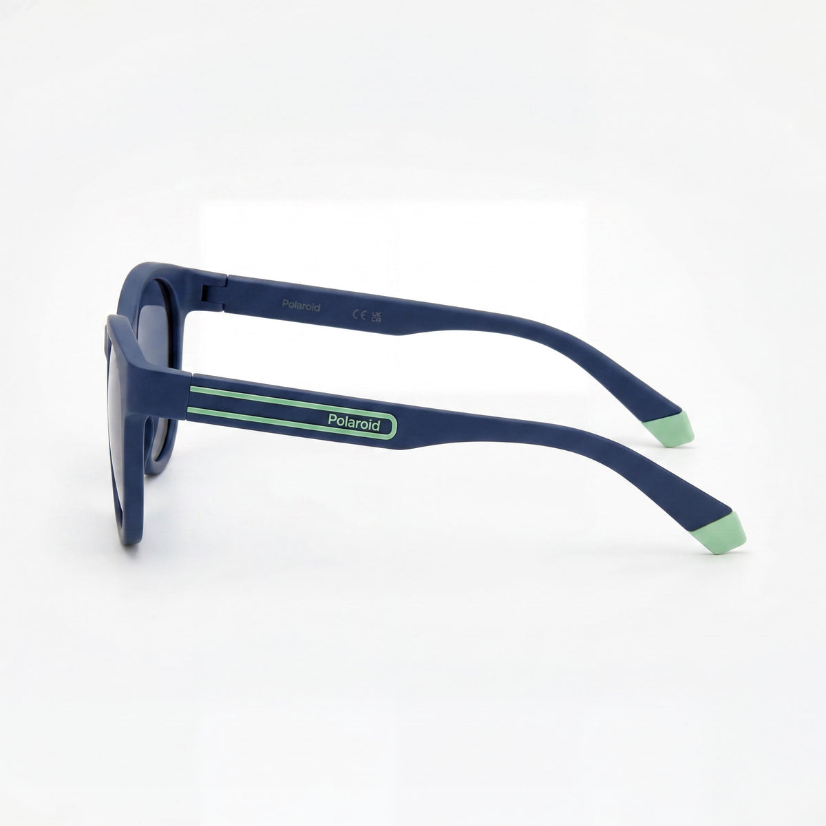Polaroid PLD 2150/S Blue Round Sunglasses, 52mm, Photo 2