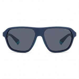 Polaroid PLD 2152/S Aviator Sunglasses for Men — front view, Plastic frame