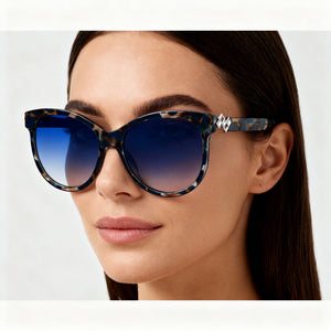 Polaroid Pld 4079/S/X Rectangle Sunglasses for Women — interior view, Polarized lens detail