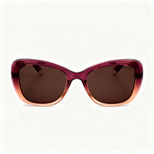 Polaroid PLD 4132/S/X Butterfly Sunglasses for Women — front view, Polycarbonate frame