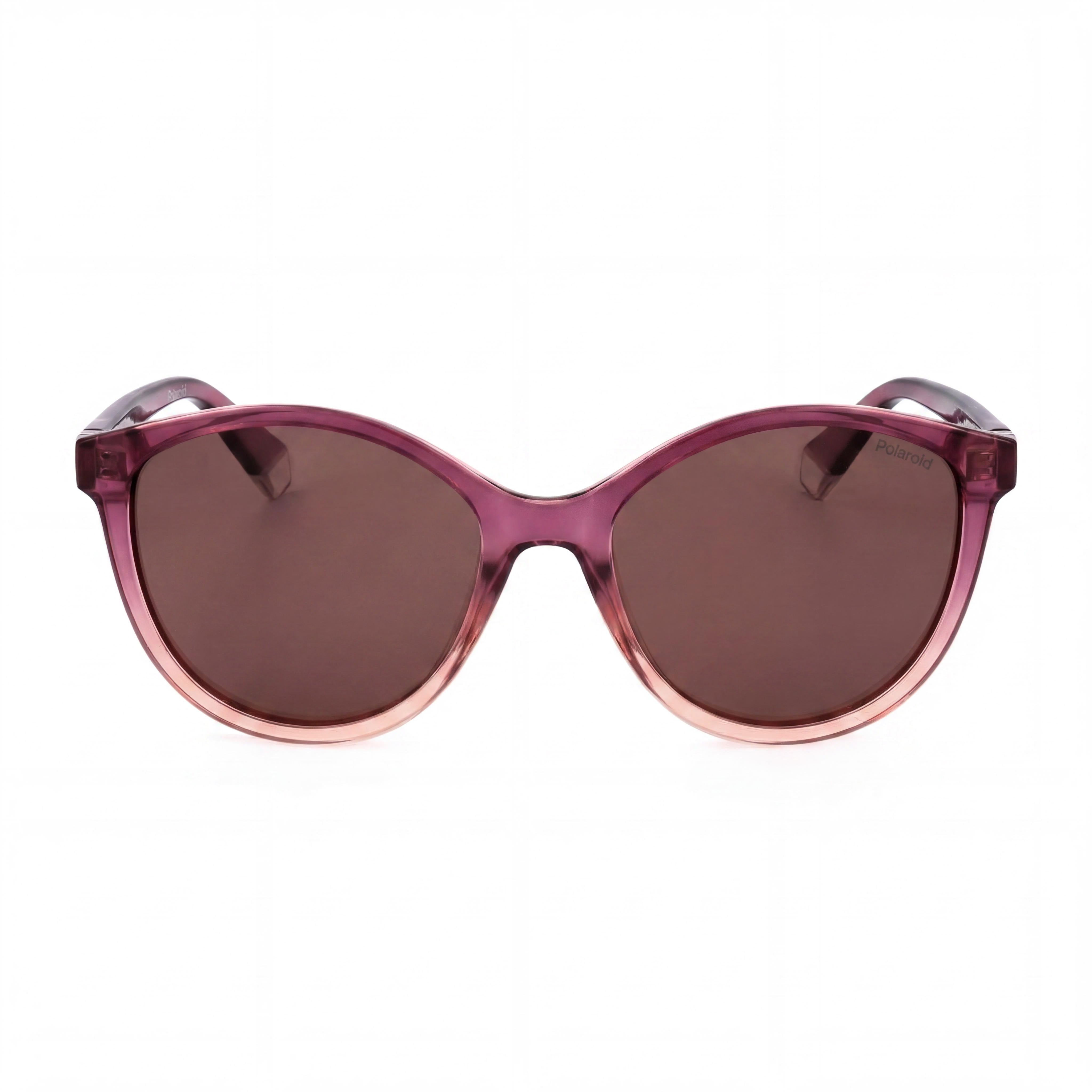 Polaroid PLD 4133/S/X Violet Beige Cat Eye Sunglasses for Women, 55mm, Photo 2