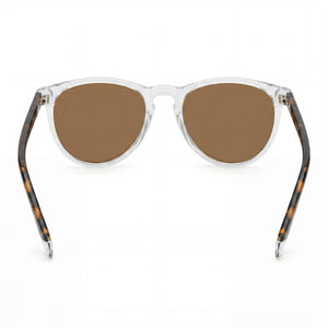 Polaroid PLD 4152/S Rectangle Sunglasses Women — side view, Polarized Bronze lens