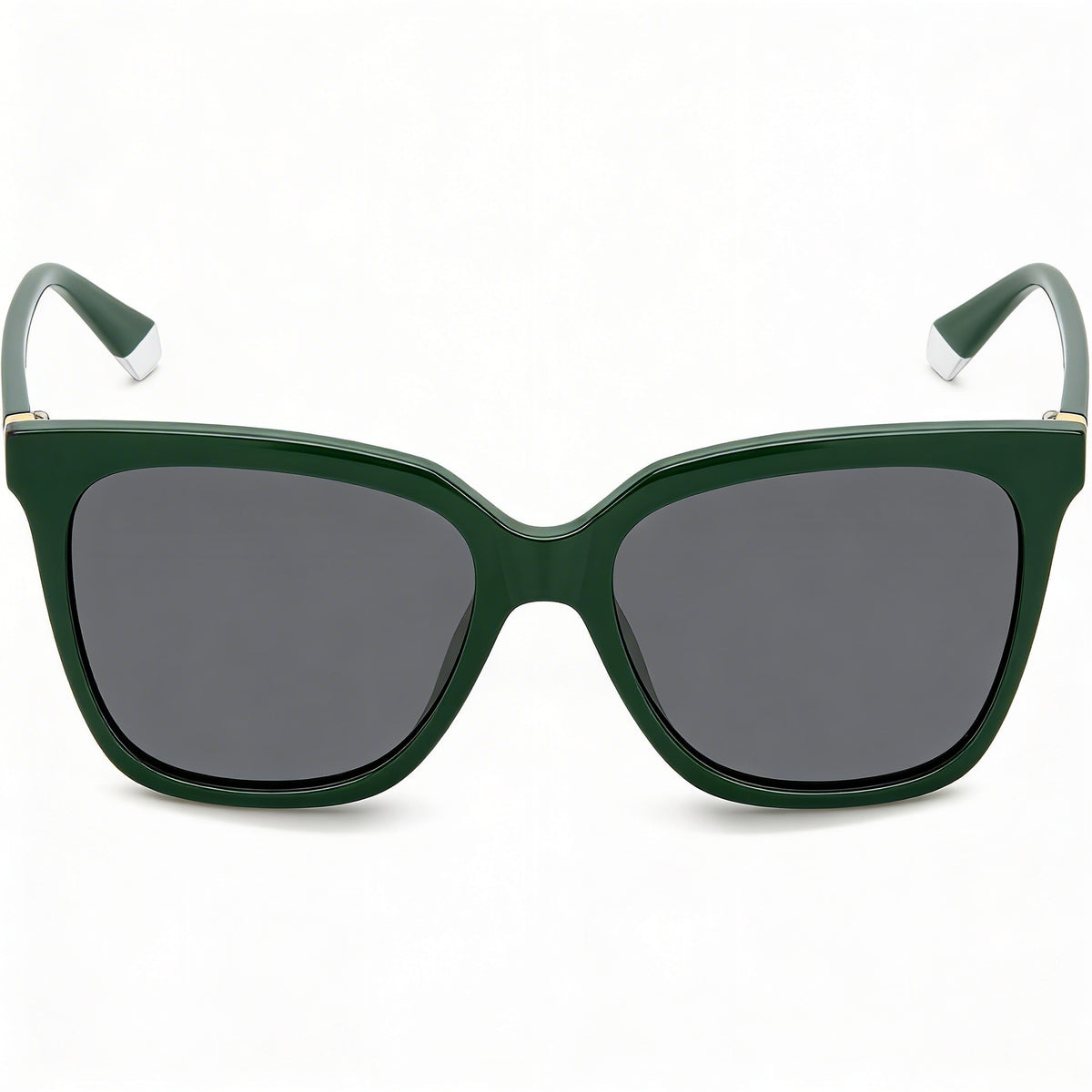 Gafas de sol cuadradas para mujer Polaroid PLD 4155/S/X verdes, 55 mm, Photo 2
