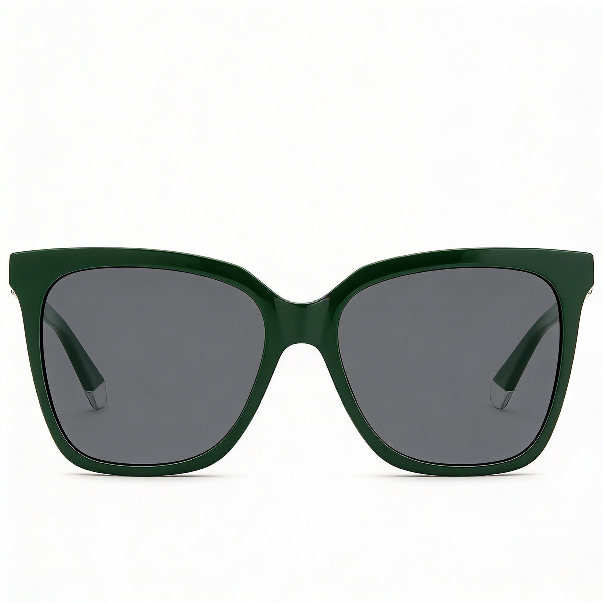 Polaroid PLD 4155/S/X Green/Grey Square Sunglasses for Women, 55mm, Photo 2