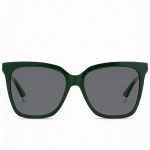 Polaroid PLD 4155/S/X Square Sunglasses for Women — front view, Polycarbonate frame